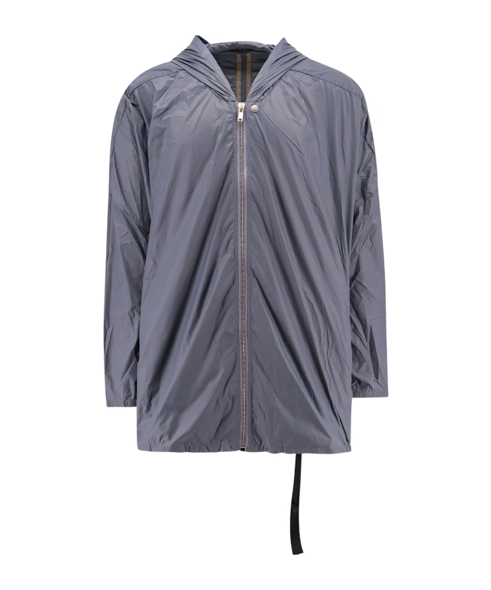 Rick Owens Drkshdw Long-sleeved Casual Jacket In Gray