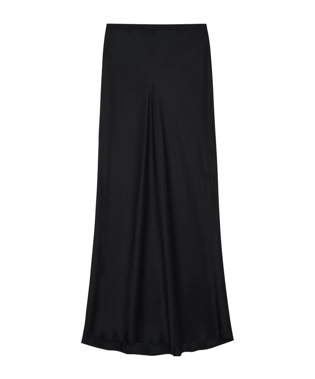 ANINE BING ANINE BING HIGH WAIST PLEATED MIDI SKIRT