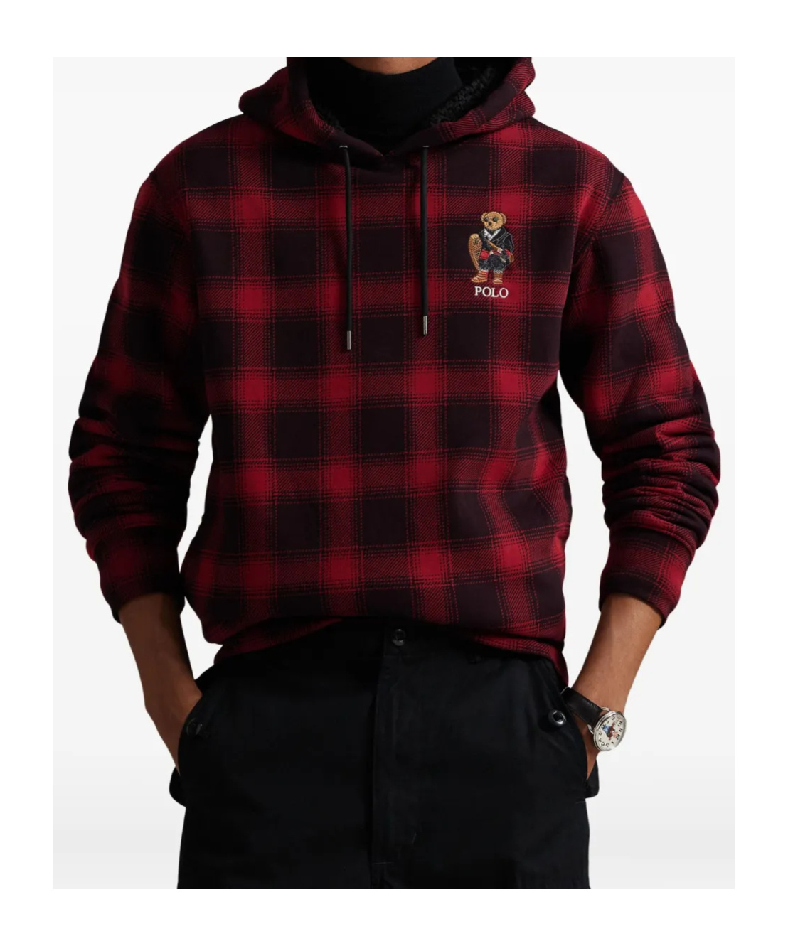 Ralph Lauren Hoodie In Red