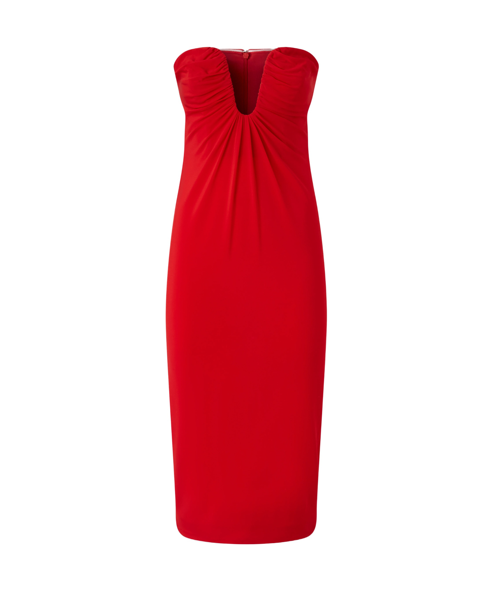 PINKO STRAPLESS MINI DRESS