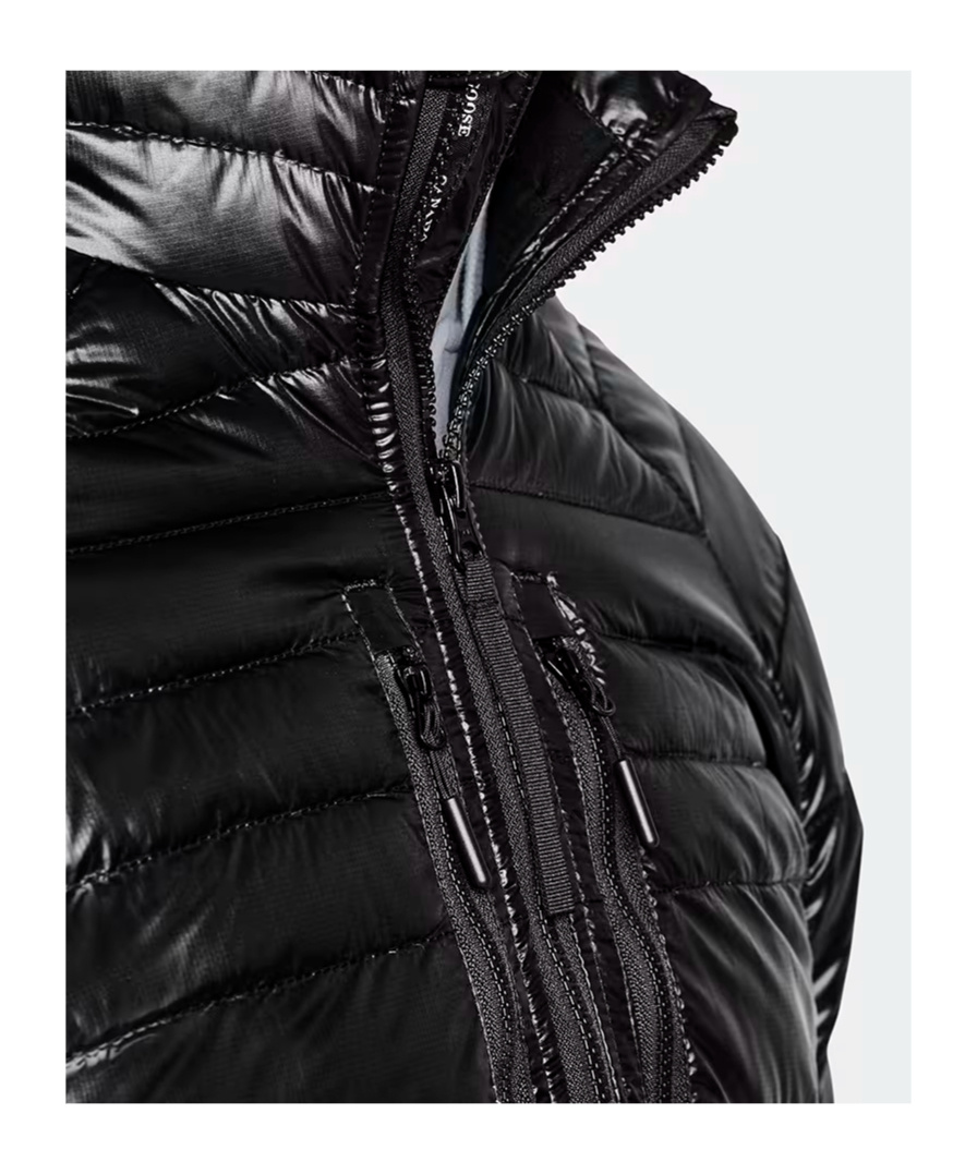 Canada Goose Hybridge Lite Hooded Jacket In Black
