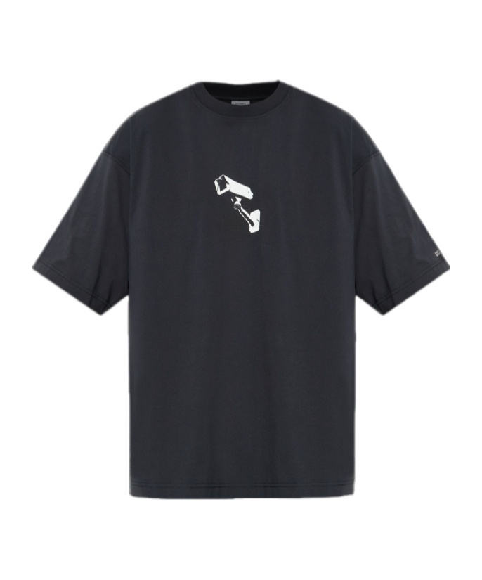 Vetements Camera-print T-shirt In Black