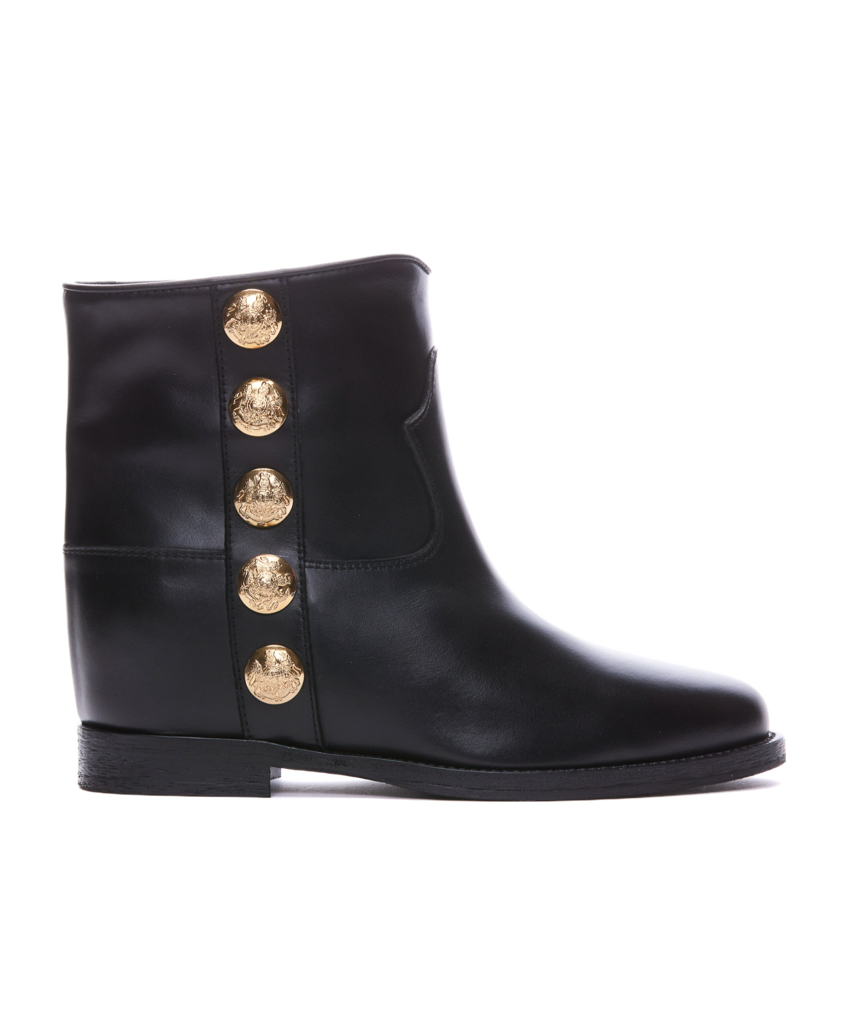 VIA ROMA 15 VIA ROMA 15 3194 ALMOND TOE ANKLE BOOTS 