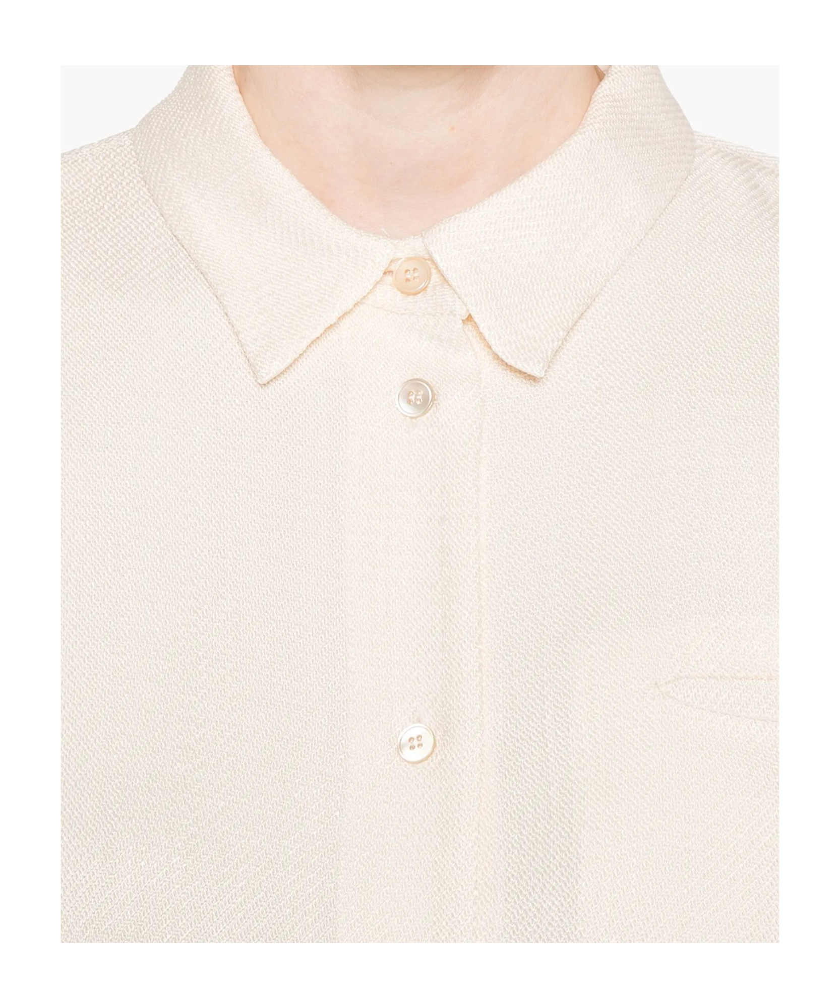 Shop Forte Forte Slubbed Shirt