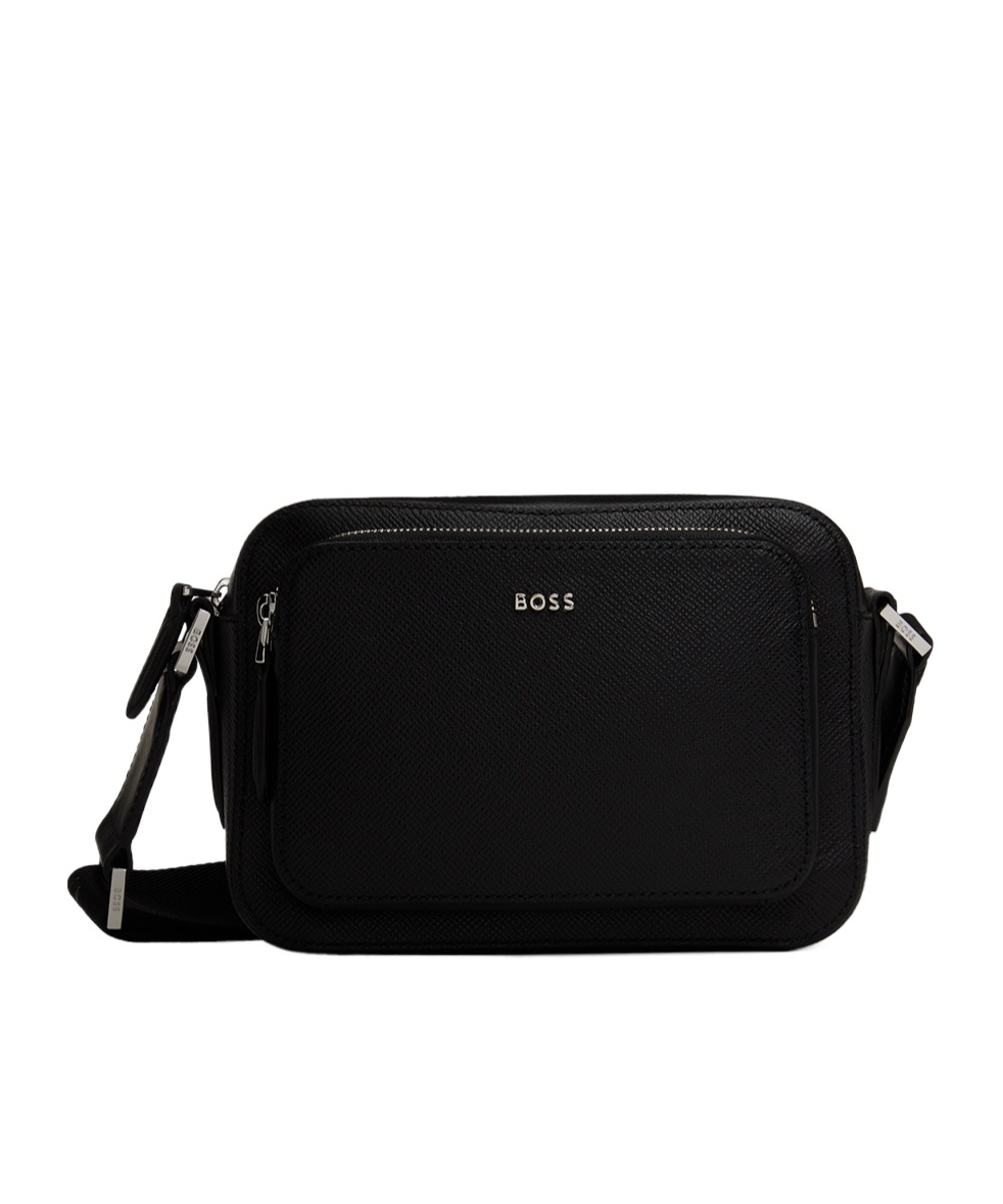 Hugo Boss Moonstruck Logo Crossbody Bag In Black