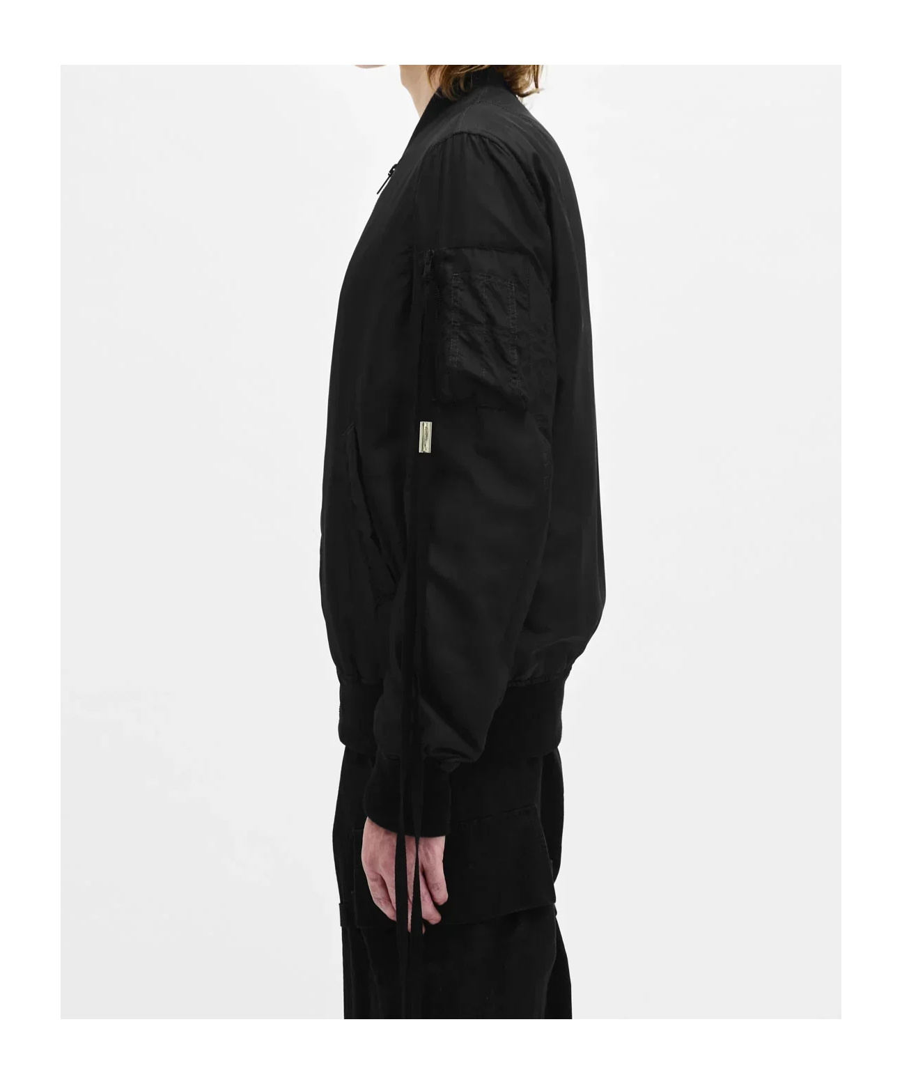 Ann Demeulemeester Dries Standard Bomber In Black