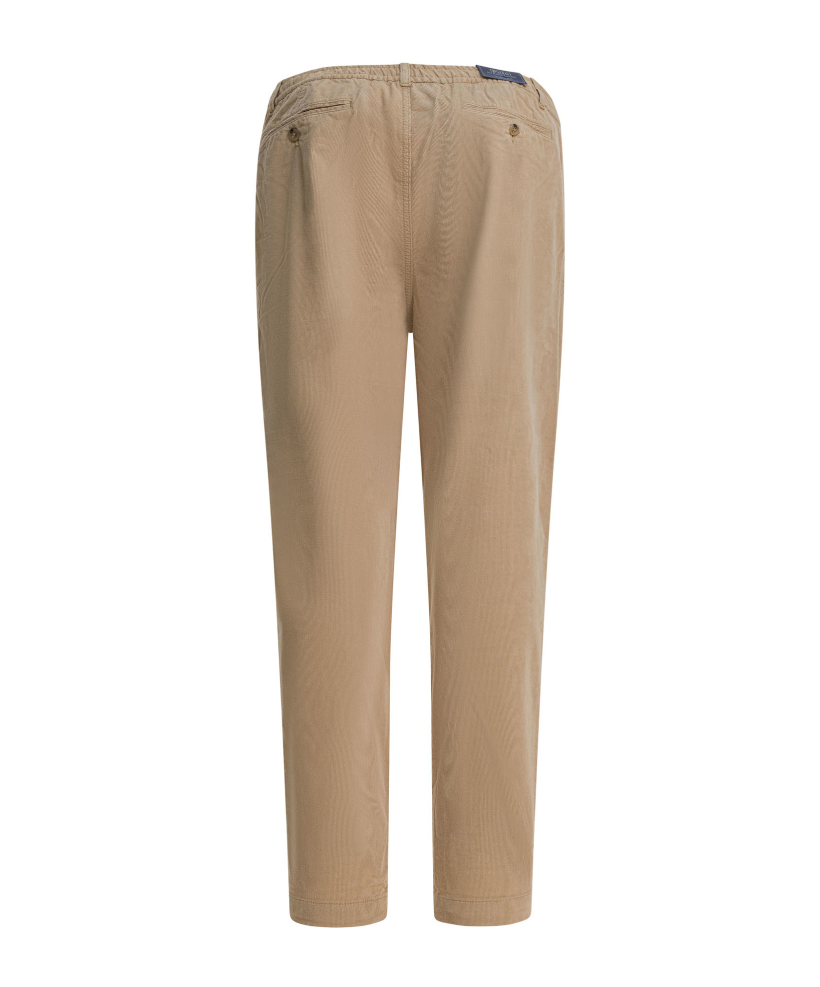 Polo Ralph Lauren Luxe Velvet Lateef Trousers Pockets In Brown