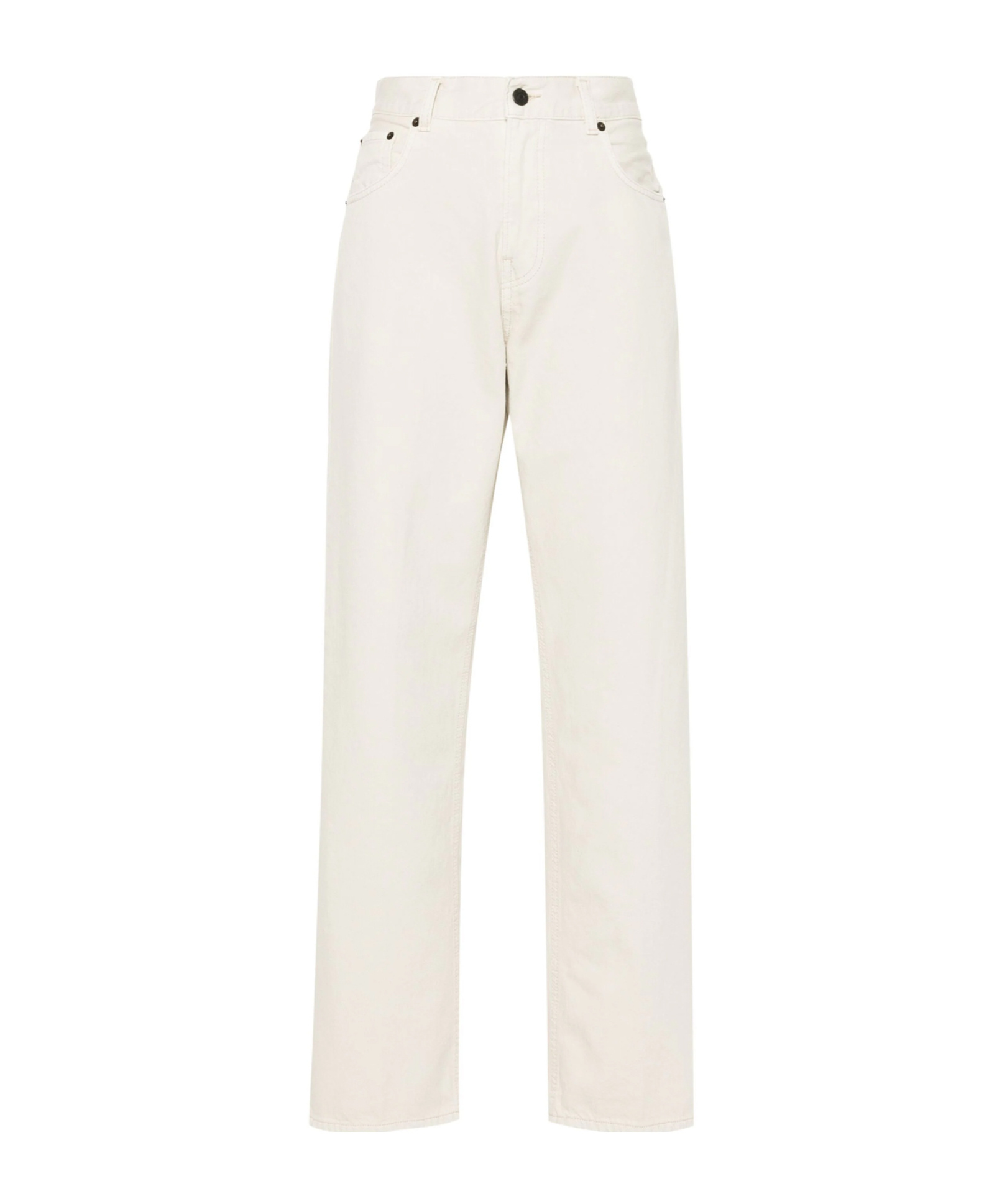 Haikure Bonnie Low-rise Straight Jeans In White