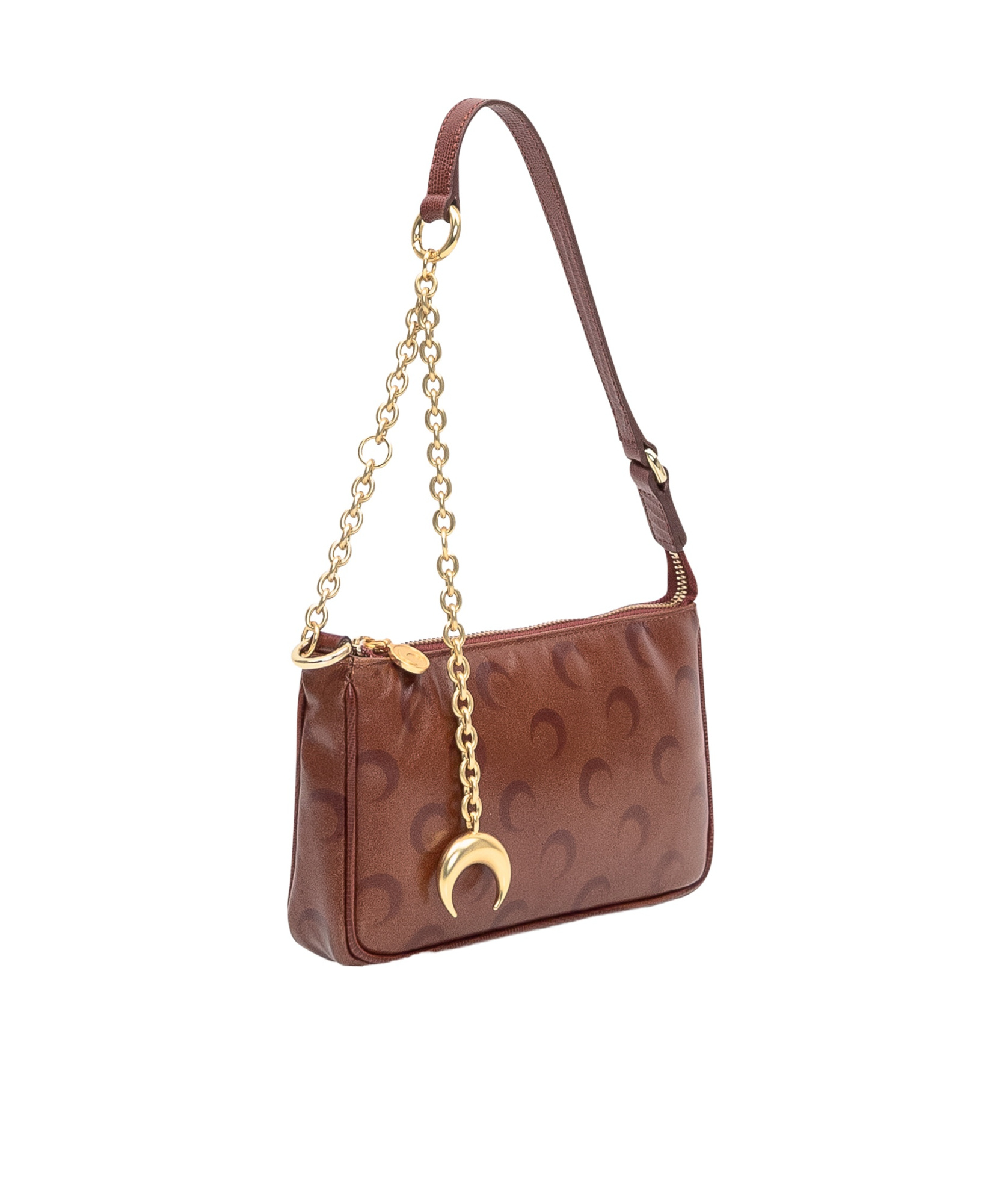 MARINE SERRE MOON PRINT SHOULDER BAG