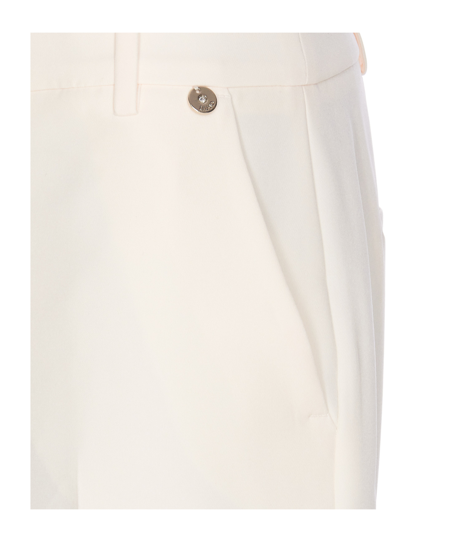 Liu •jo Liu Jo Smart Slim-fit Trousers In White