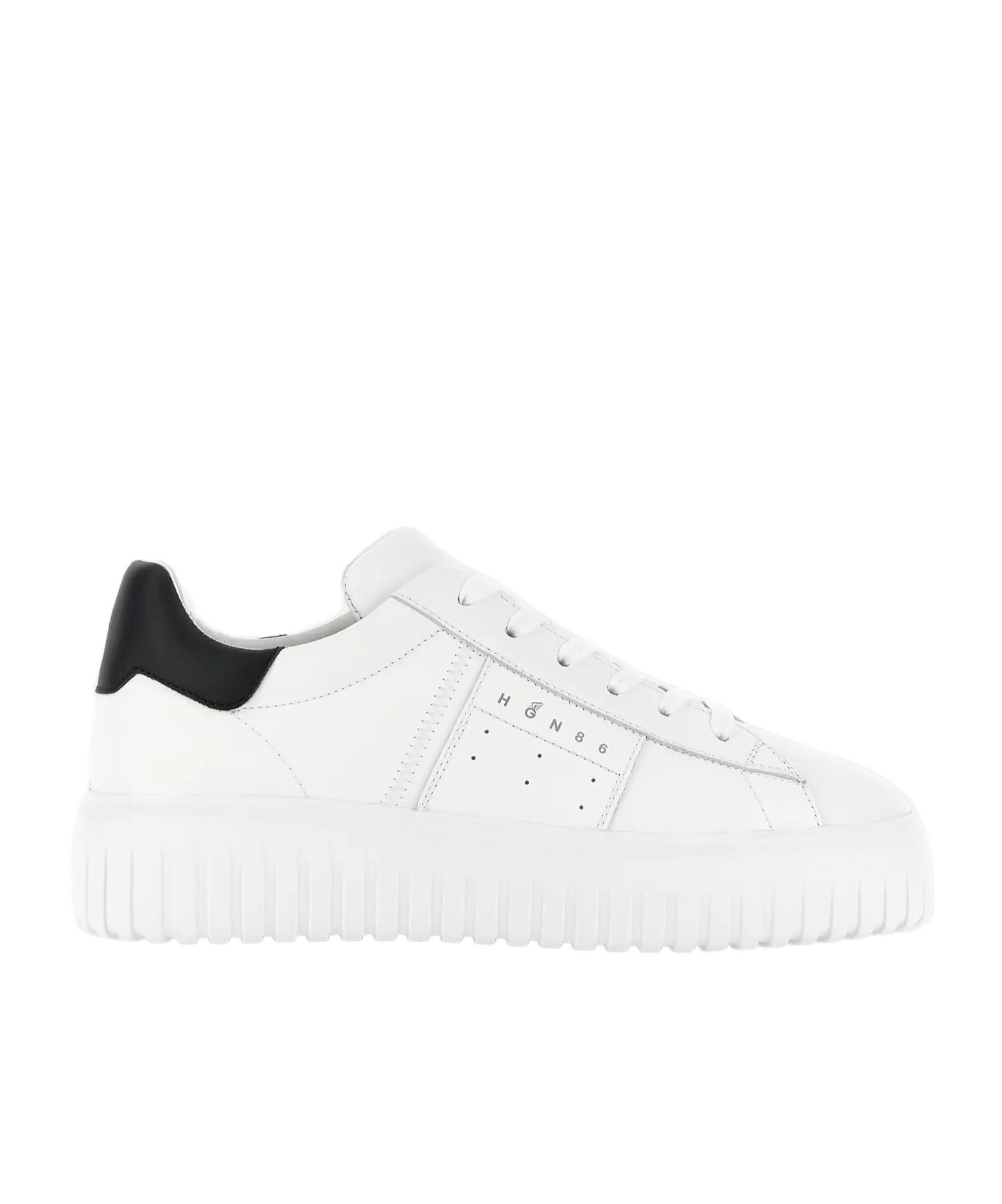Hogan H-stripes Sneakers In White