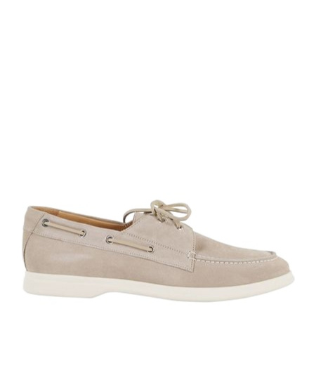 Tagliatore Scarpa Da Barca Suede In Brown