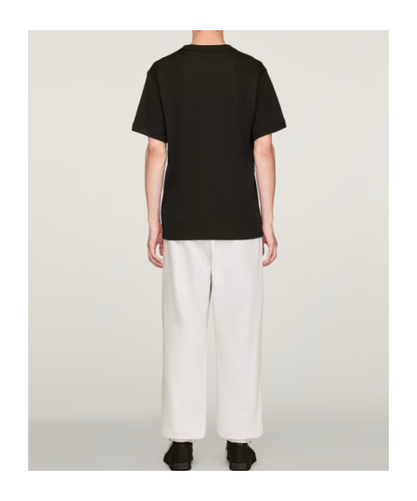 Y-3 Relaxed Fit Cotton-blend Jogger Pants With Subtle Logo In White