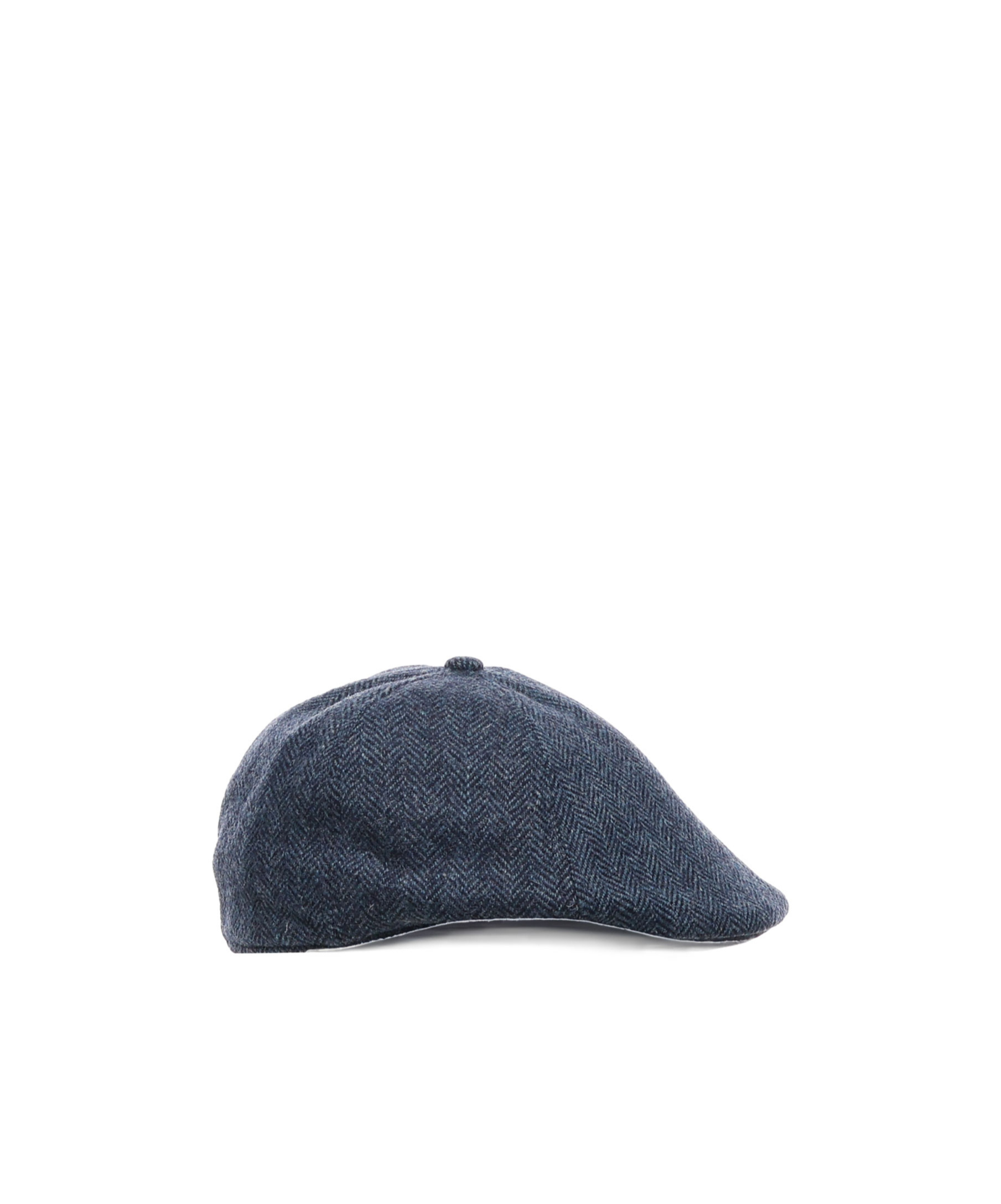 Mc2 Saint Barth Herringbone Hat In Blue