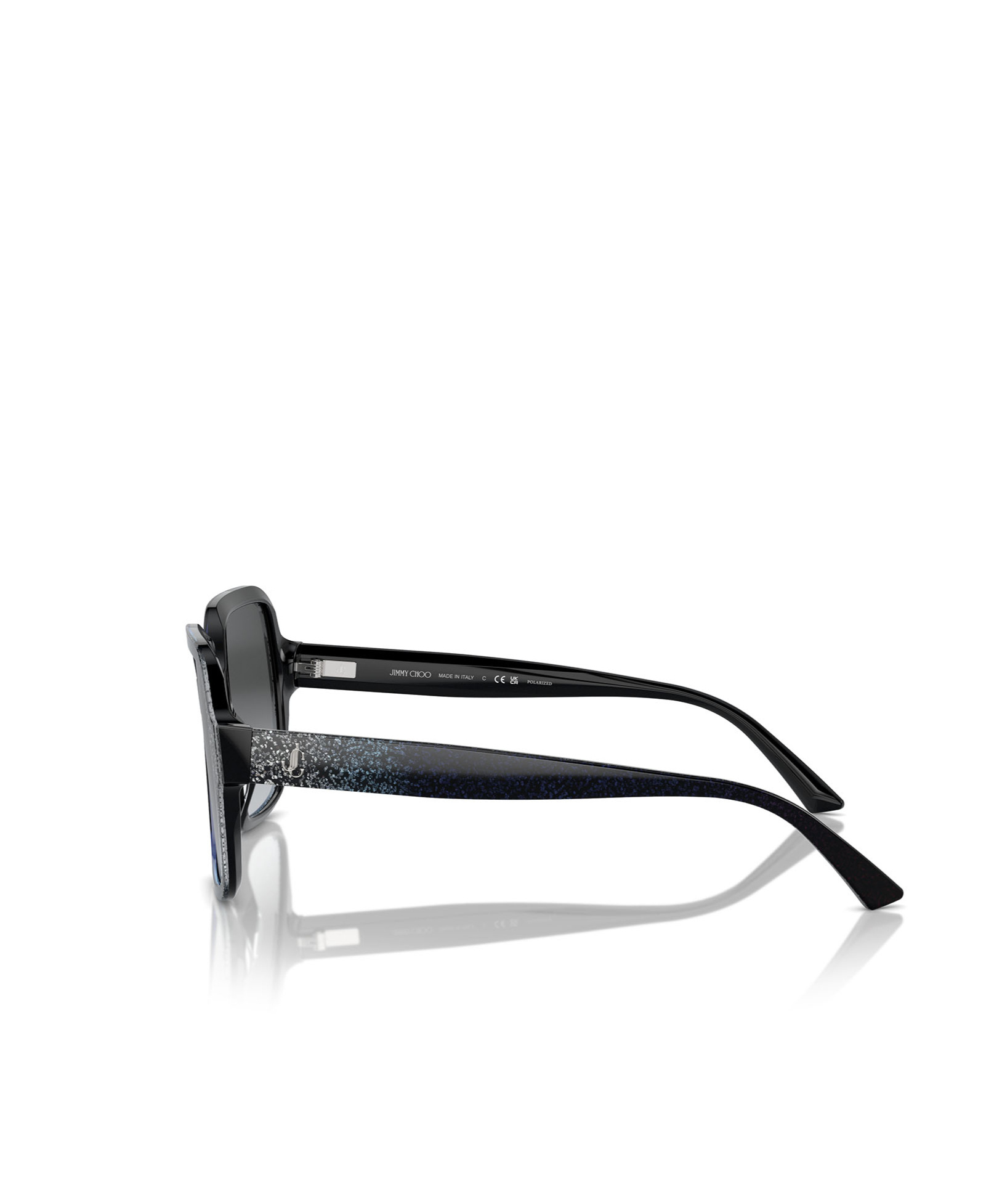 Jimmy Choo Eyewear Square Frame Sunglasses In Black