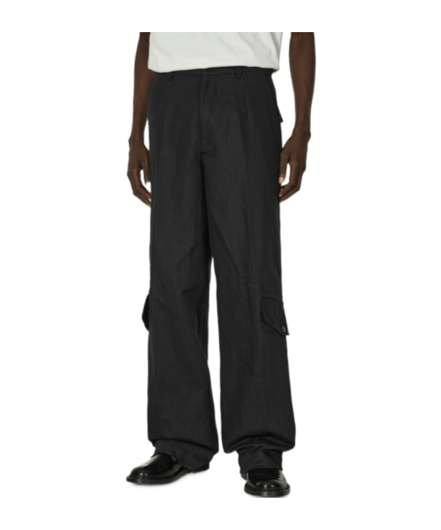 Dries Van Noten Belt-loop Casual Pants In Black