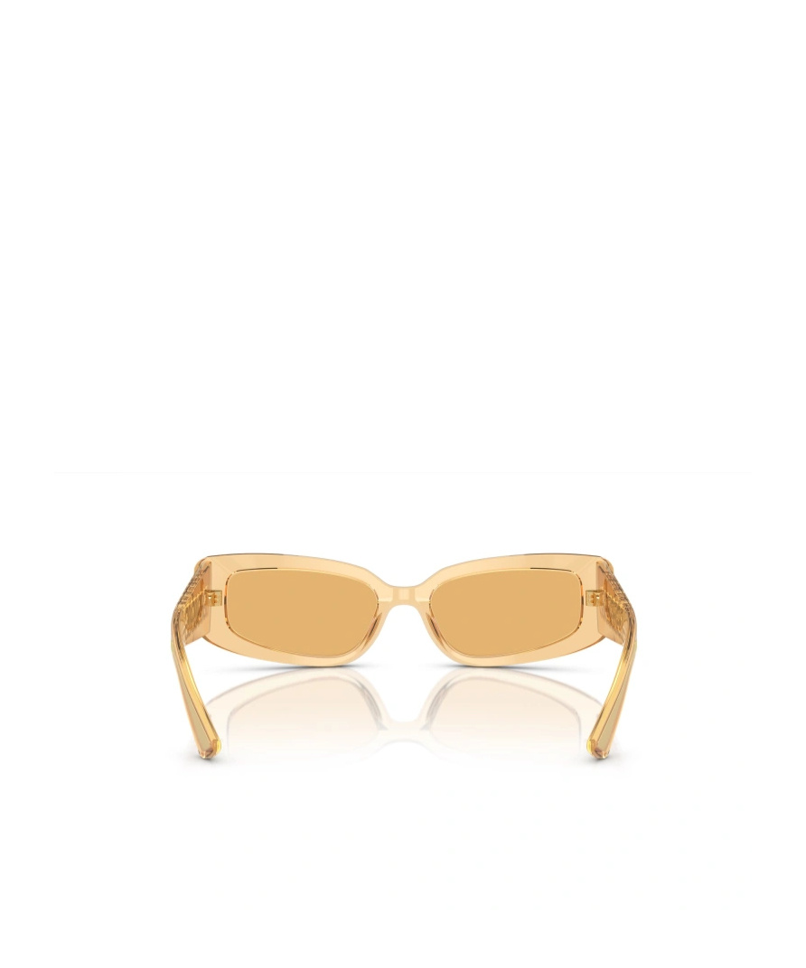 Dolce & Gabbana Dolce Gabbana Eyewear Rectangular Frame Sunglasses In Yellow