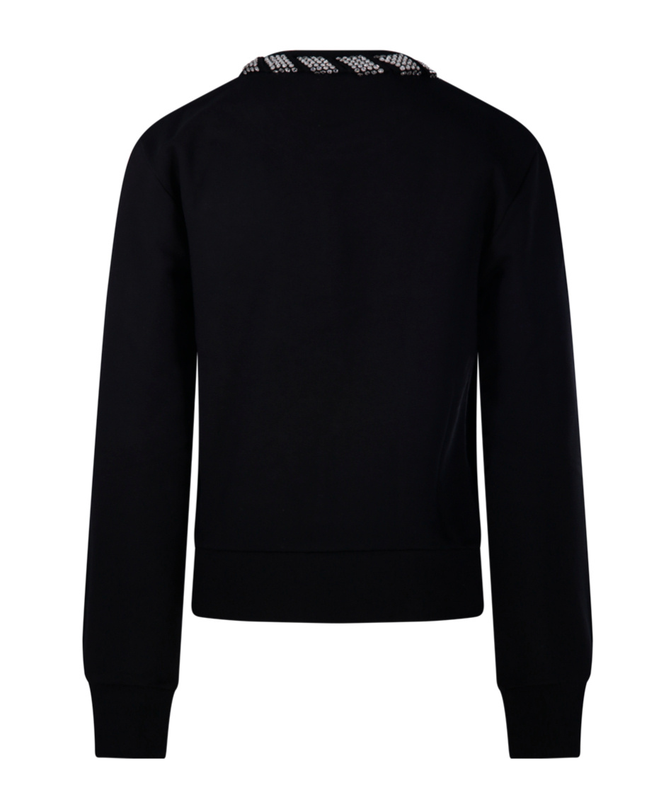Gucci Long-sleeved Sweater In Black