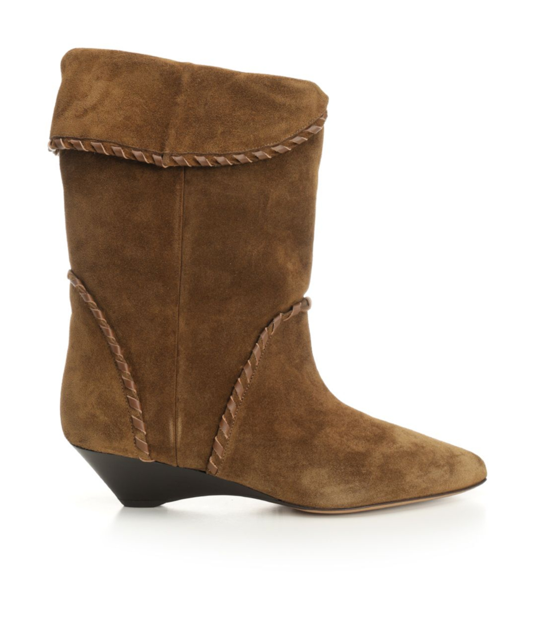 Isabel Marant Edoa-gb Ankle Texan Boot Boots Black In Brown
