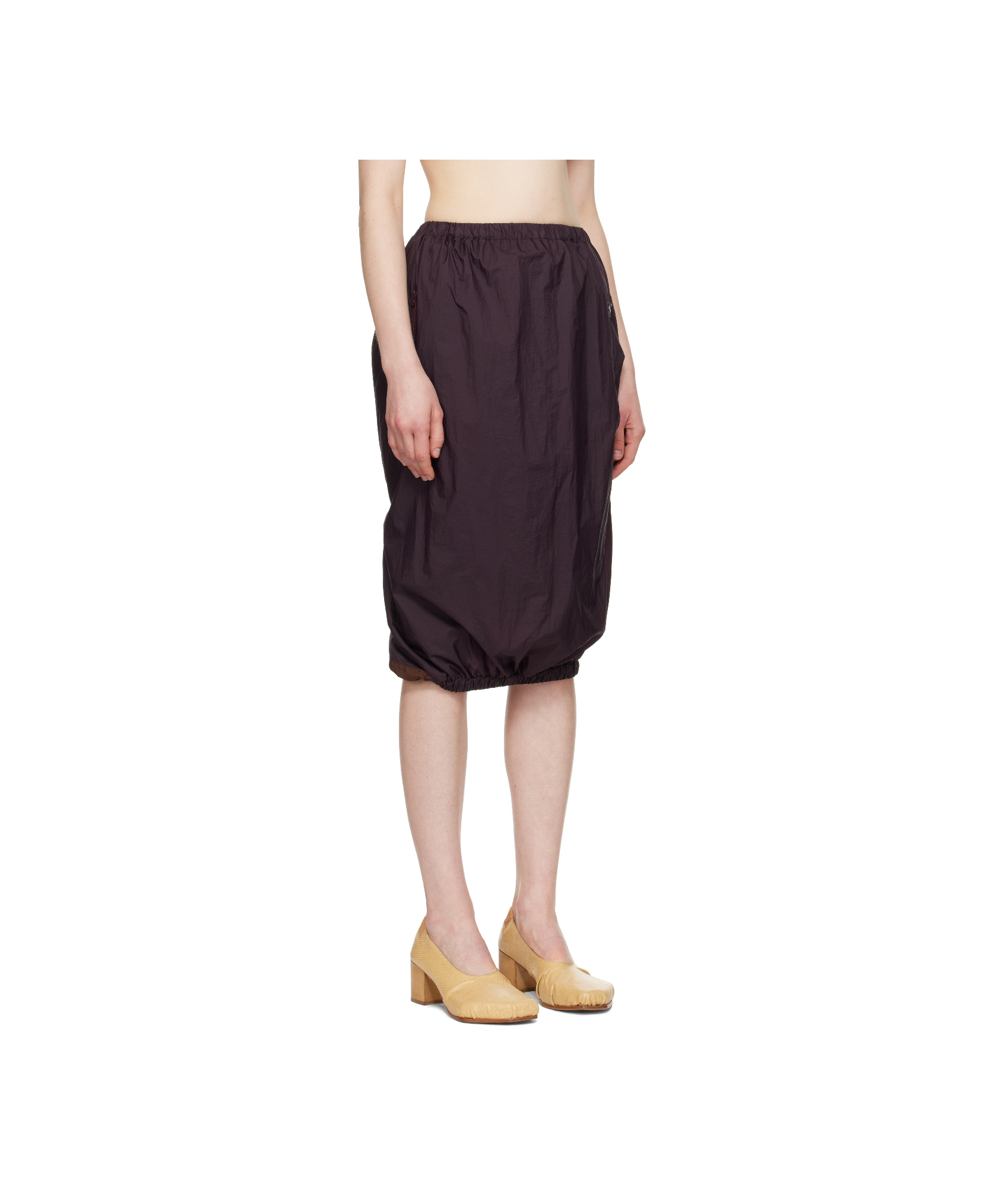 Magliano Purple G8 Midi Skirt In Purple