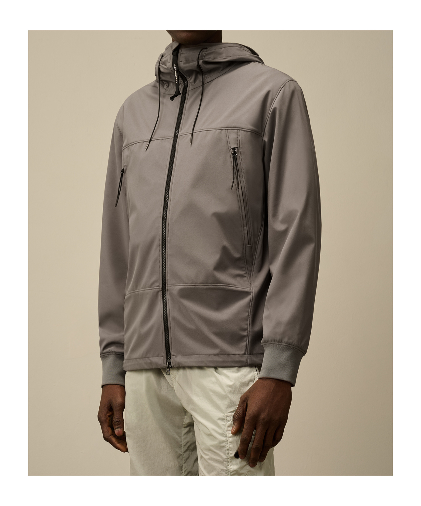 C.p. Company Hooded Casual Jacket In Multicolor