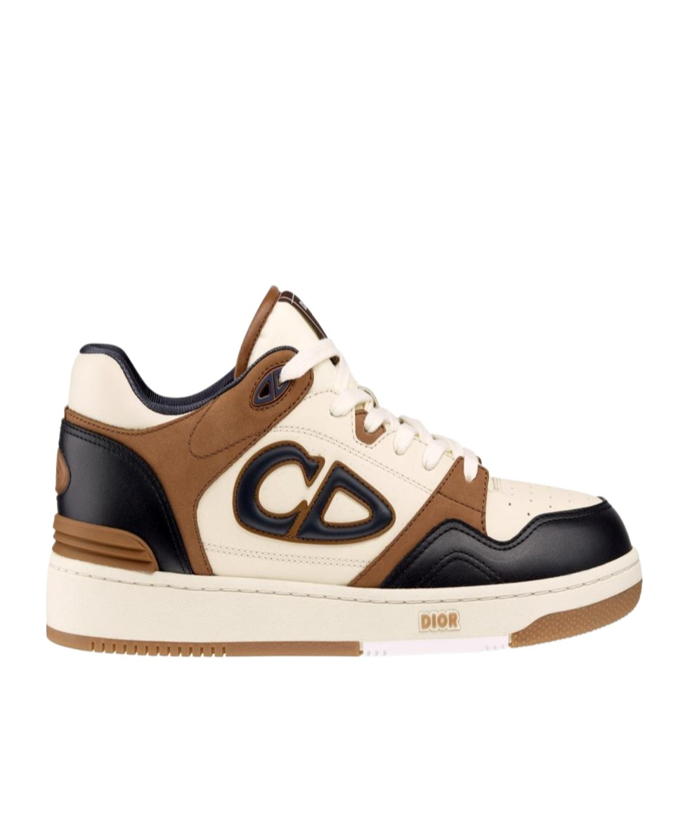 Dior Logo Low-cut Casual Sneakers In White