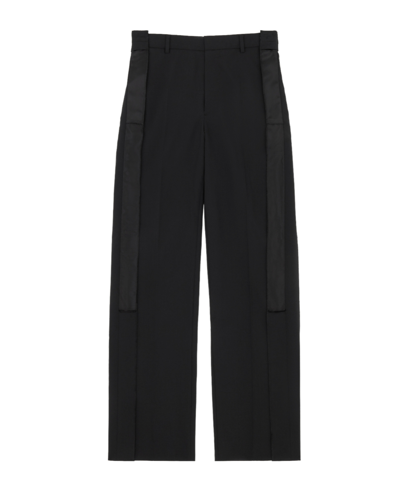 Mm6 Maison Margiela Tailored Wool Trousers In Black
