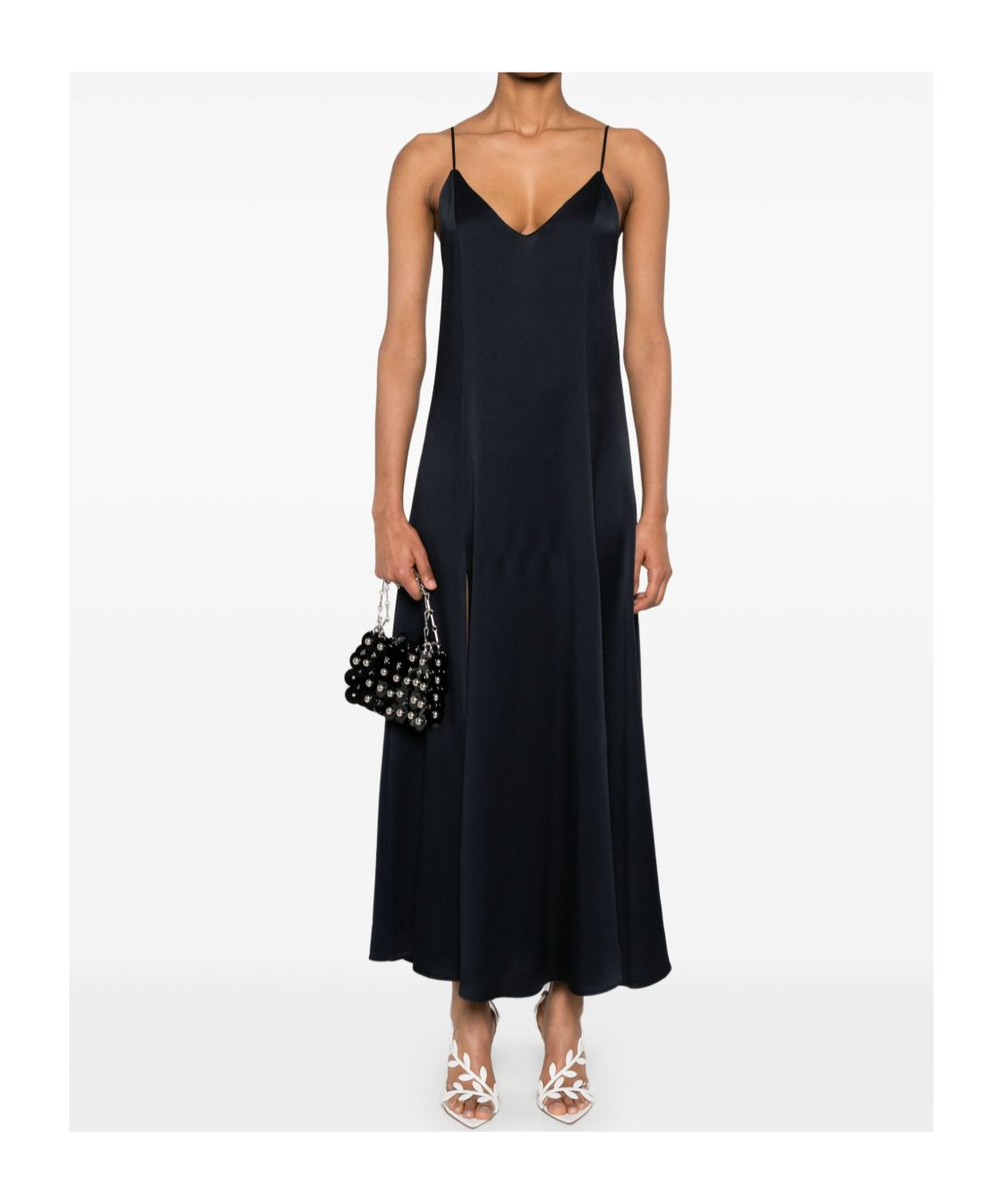 Shop Forte Forte Satin Midi Dress
