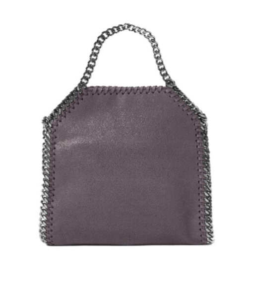 Stella Mccartney Falabella Tiny Crossbody Bag In Brown