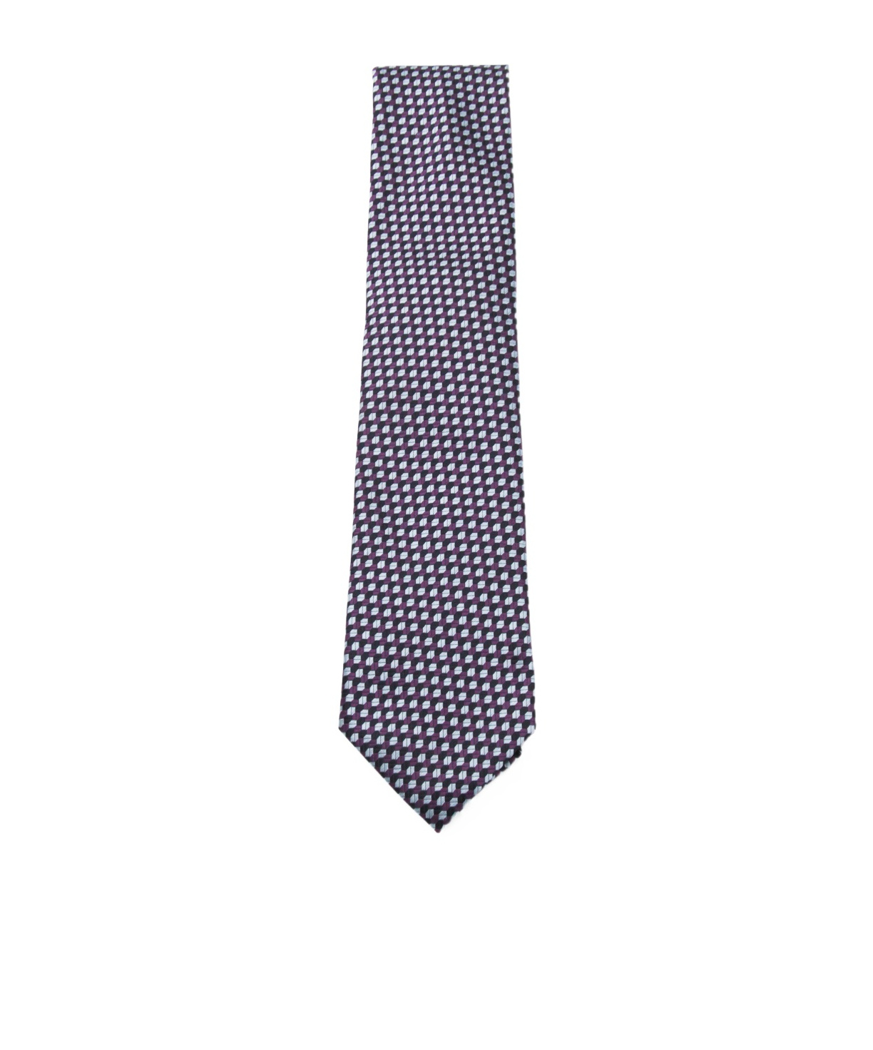 Zegna Pointed Tie In Blue