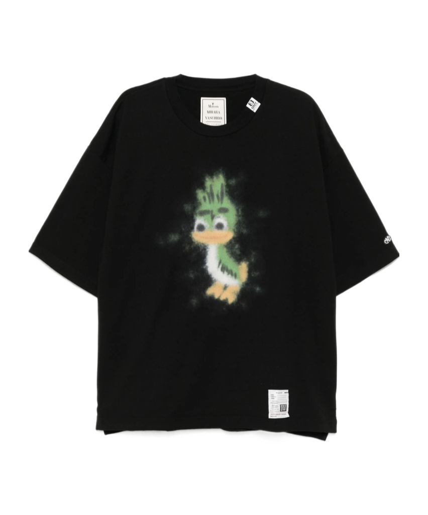 Miharayasuhiro Graphic-print T-shirt In Black