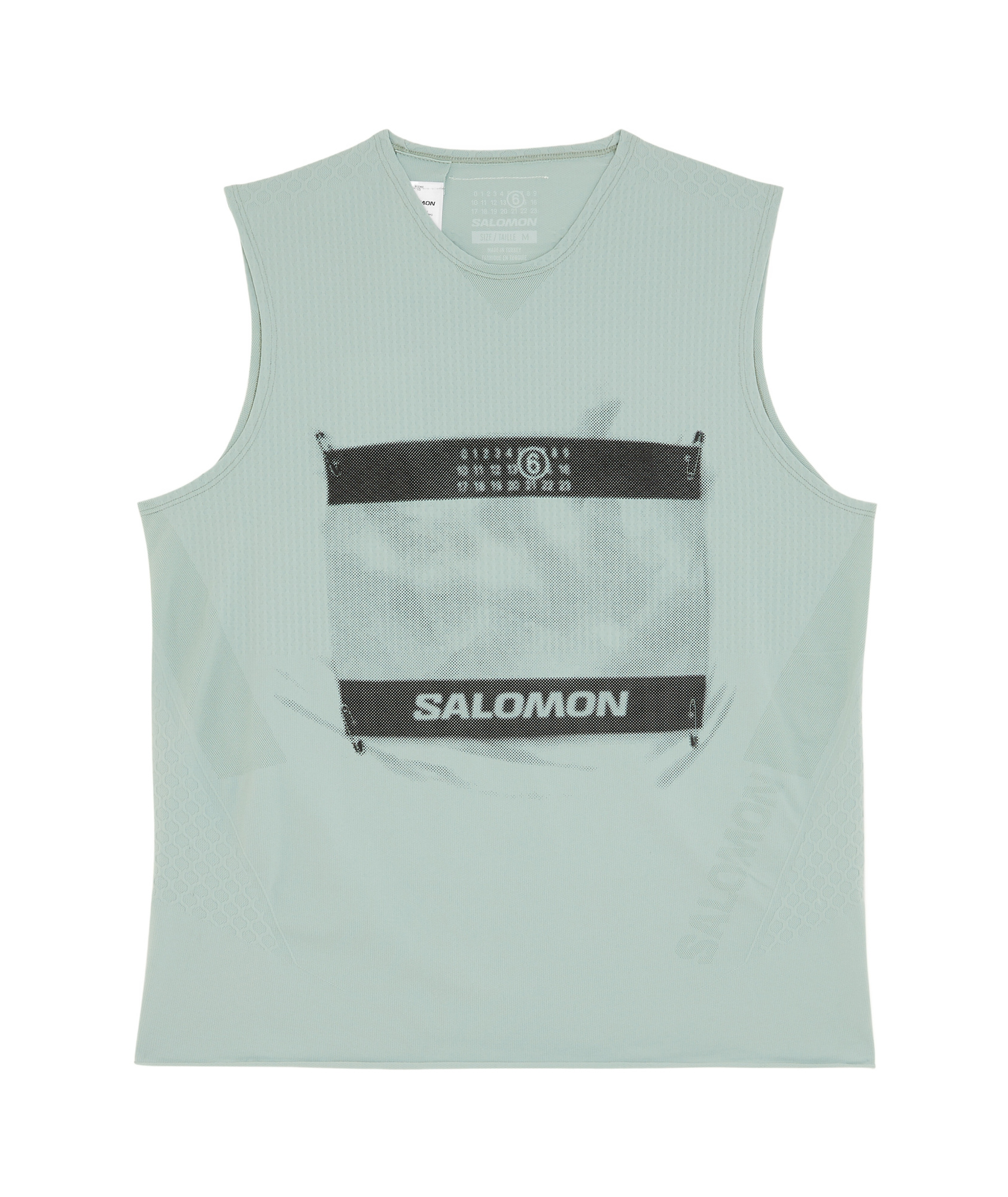 Shop Mm6 Maison Margiela Abstract Print T-shirt
