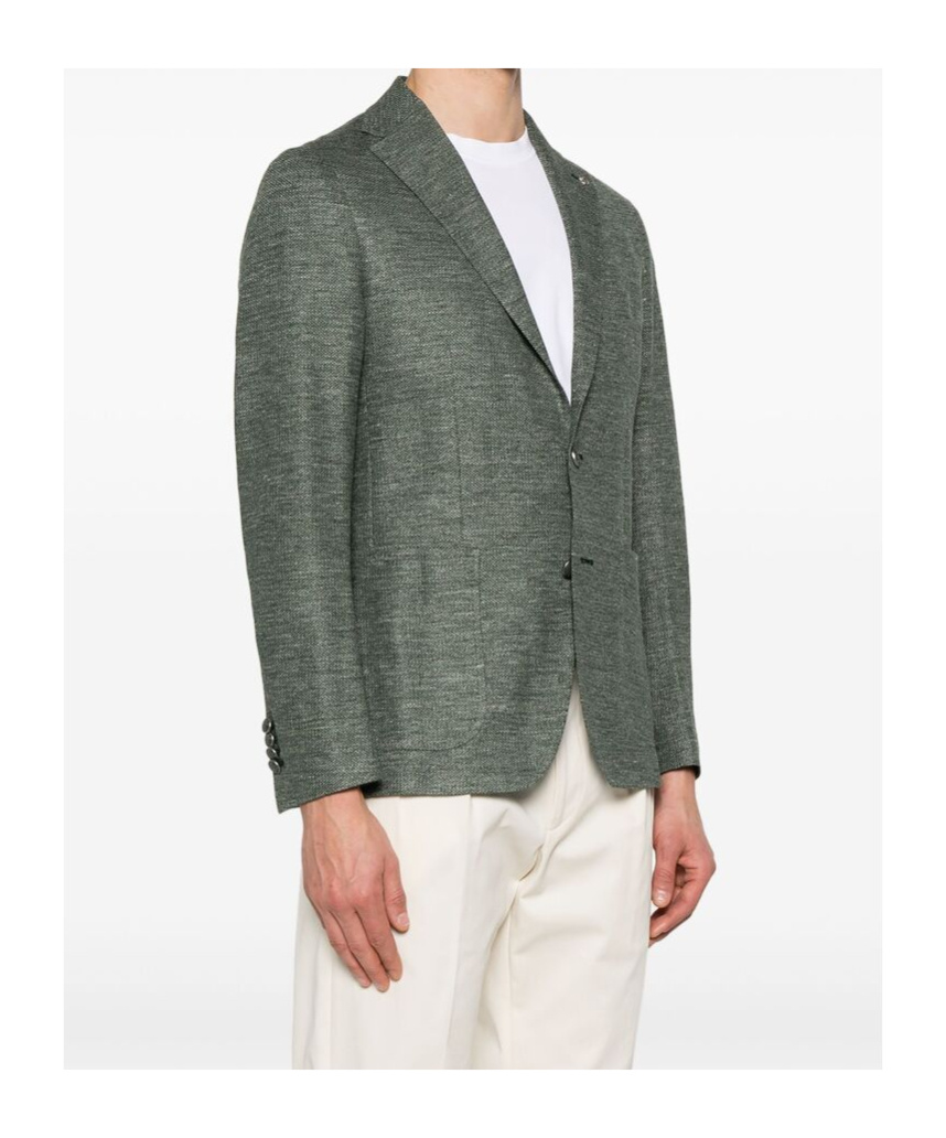 Tagliatore Single-breasted Blazer In Black