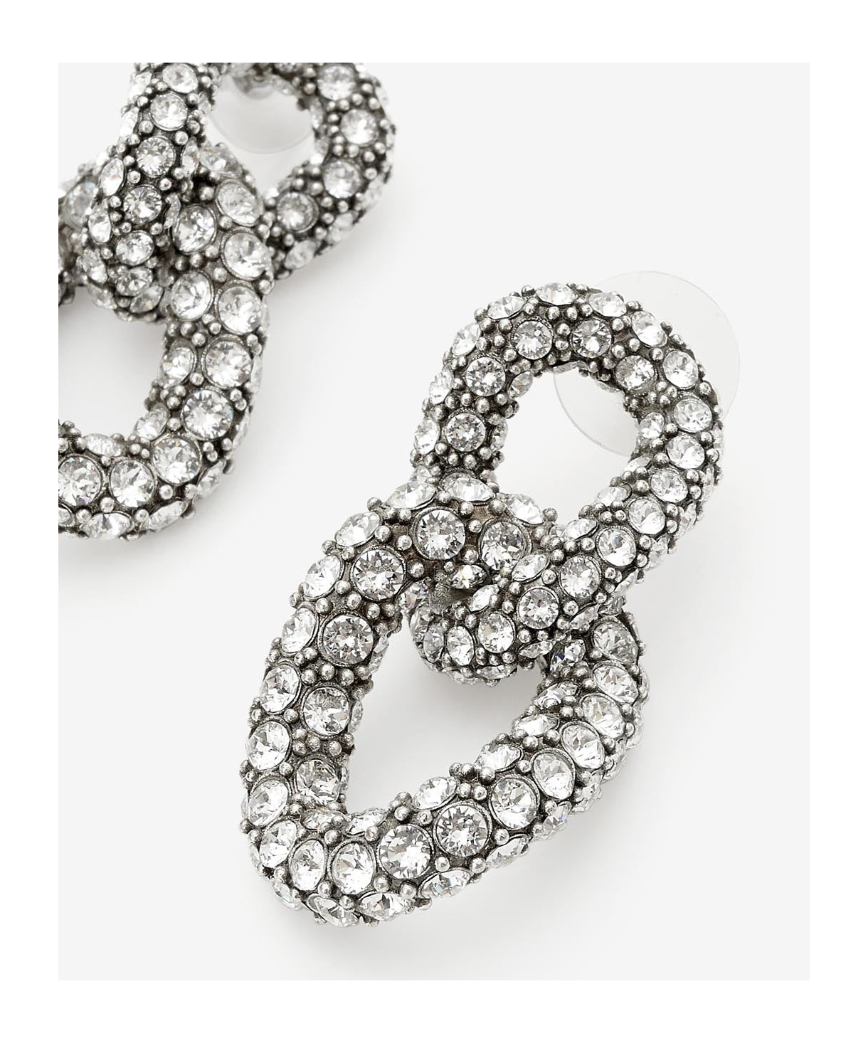 Shop Isabel Marant Funky Ring Earrings In Gray