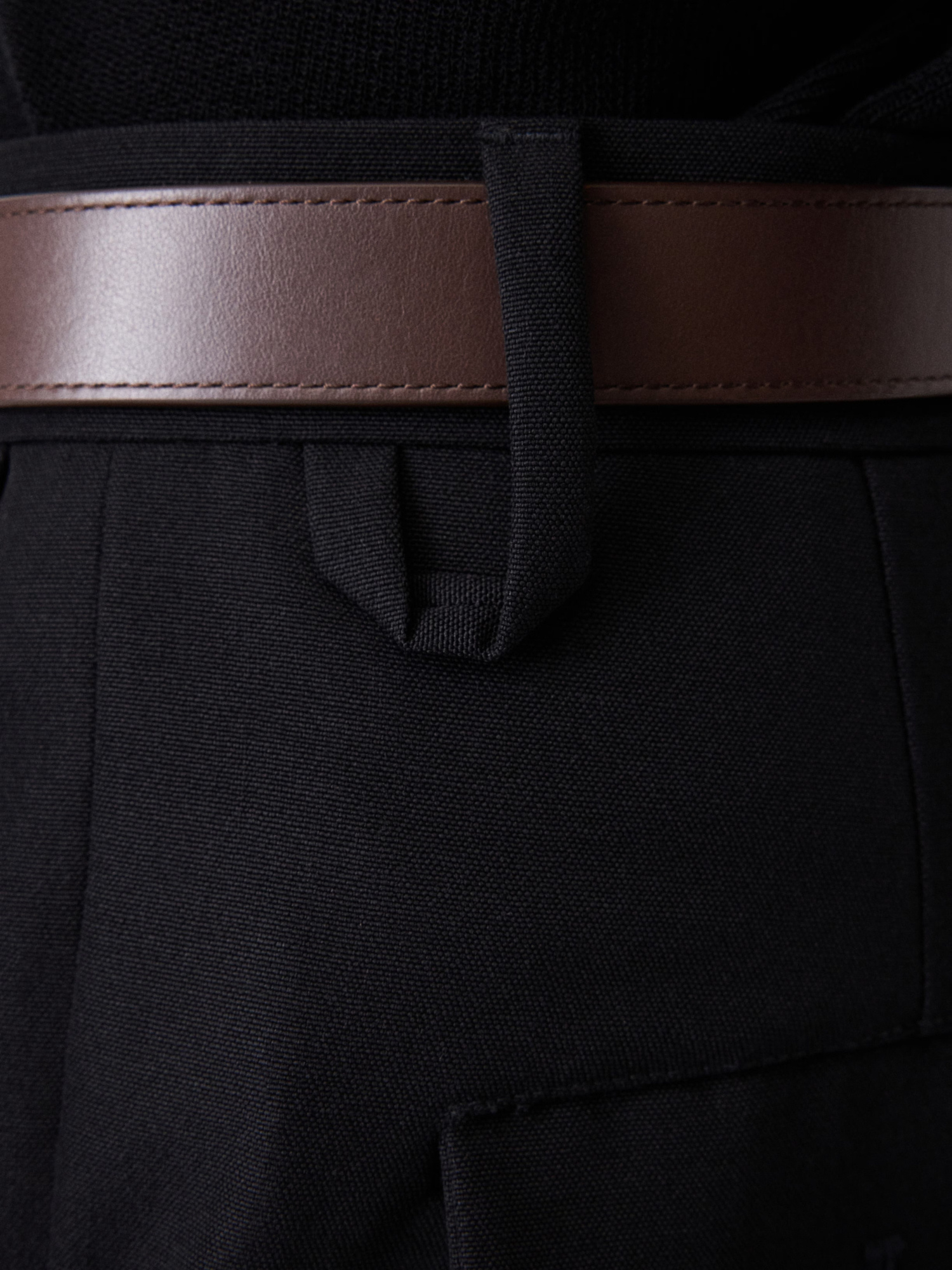Jacquemus Casual Pants With Belt Loops In Brown
