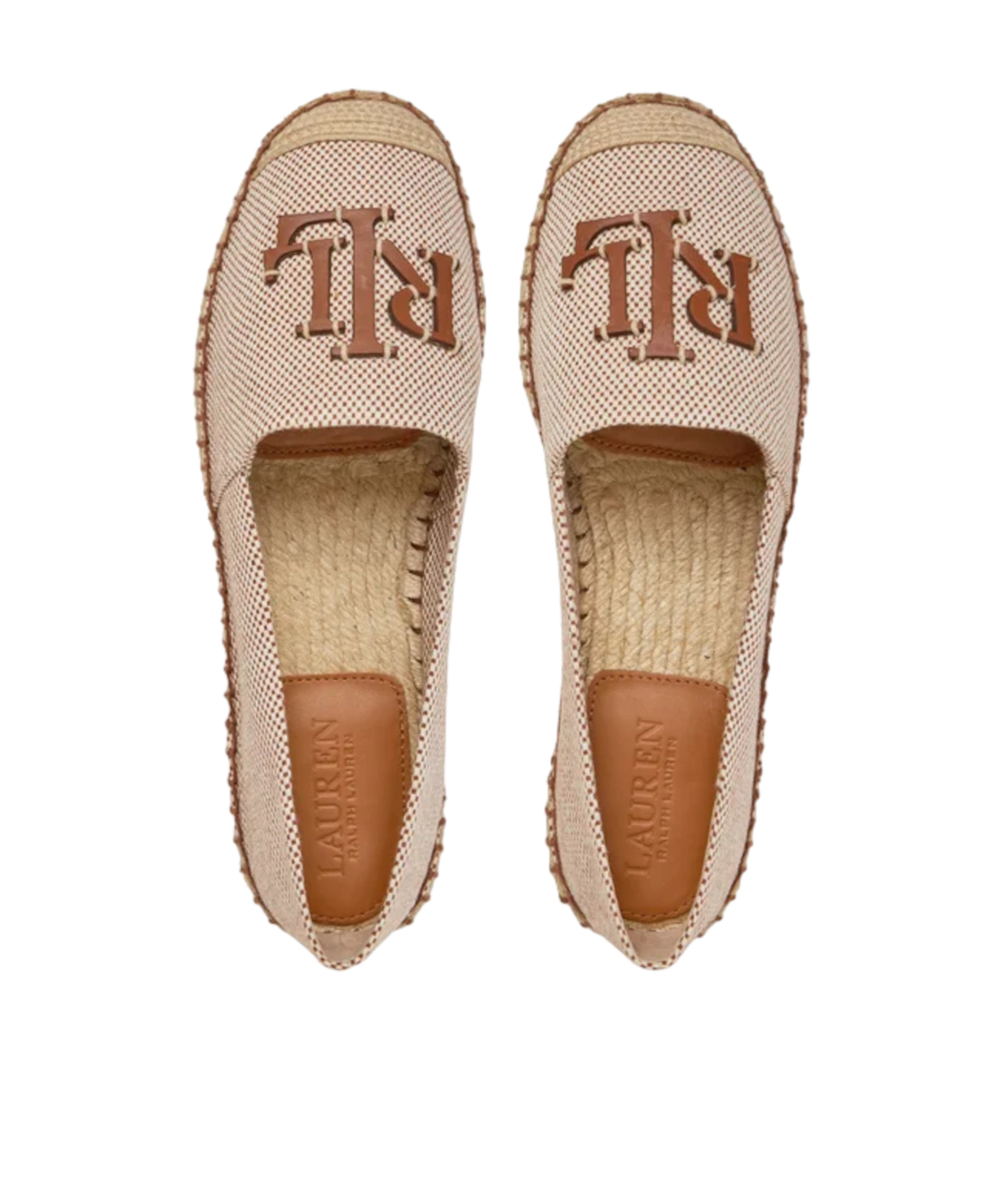 Polo Ralph Lauren Lauren Ralph Lauren Cameryn Iii Round-toe Espadrilles In Brown