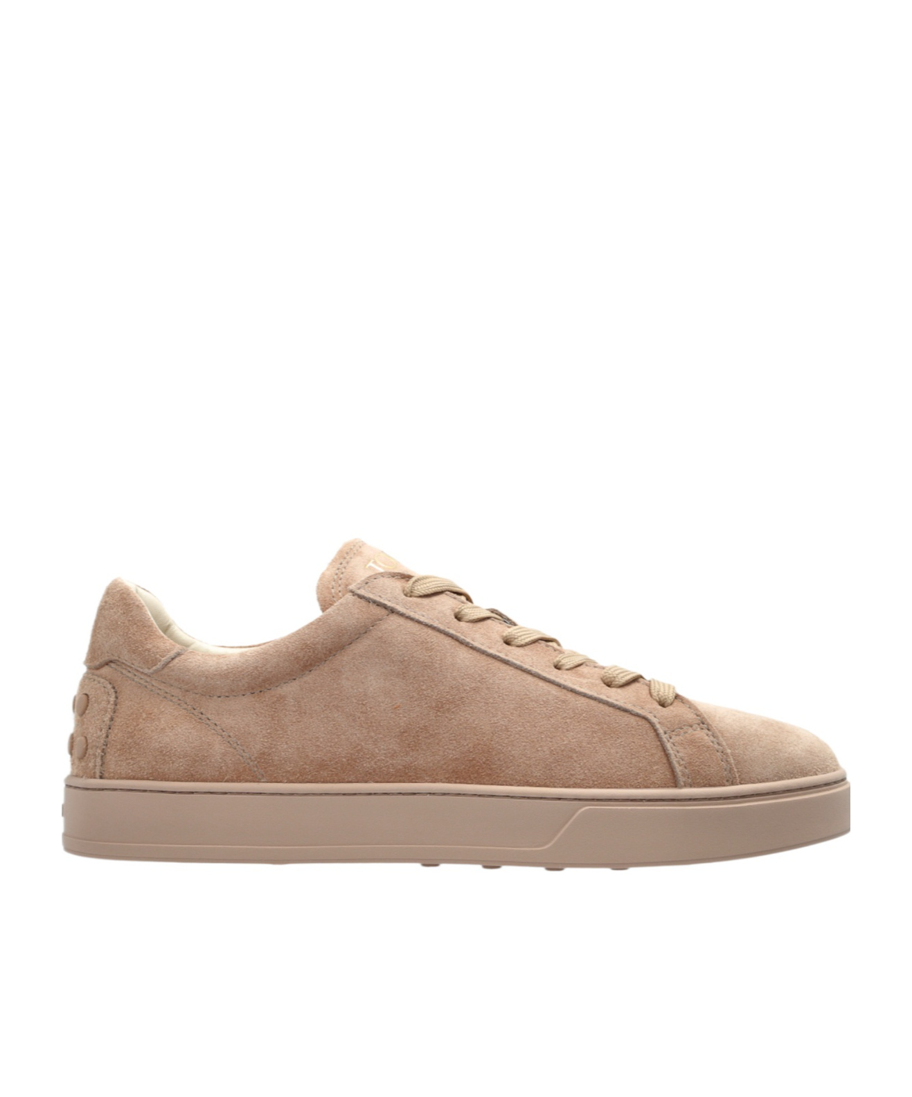 Tod's Lace-up Low-cut Casual Shoes In Nude