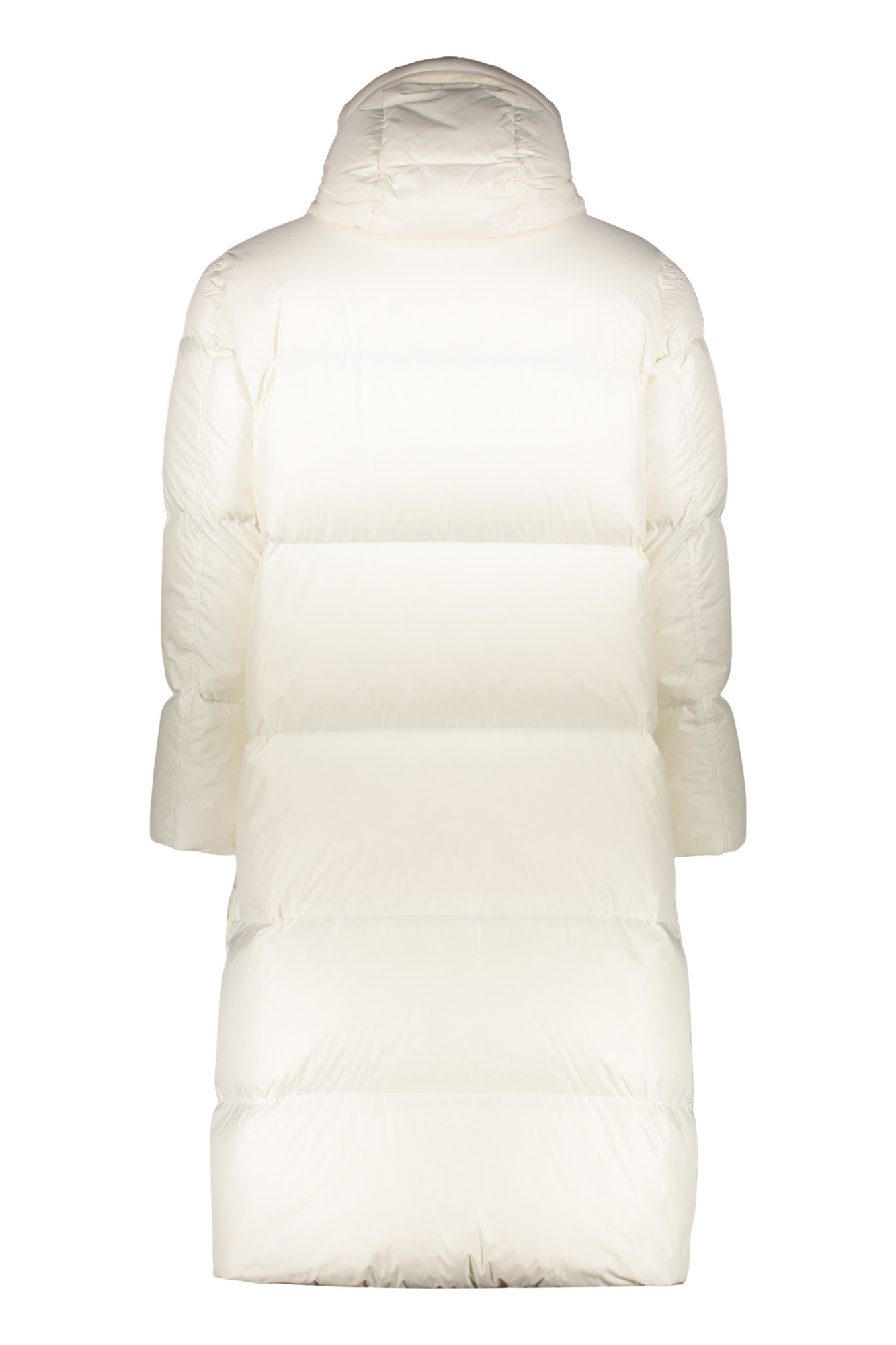 Herno Long-sleeved Down Jacket In Neutral