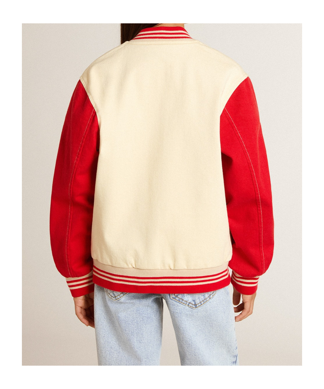 Golden Goose Long-sleeved Jacket In Nude
