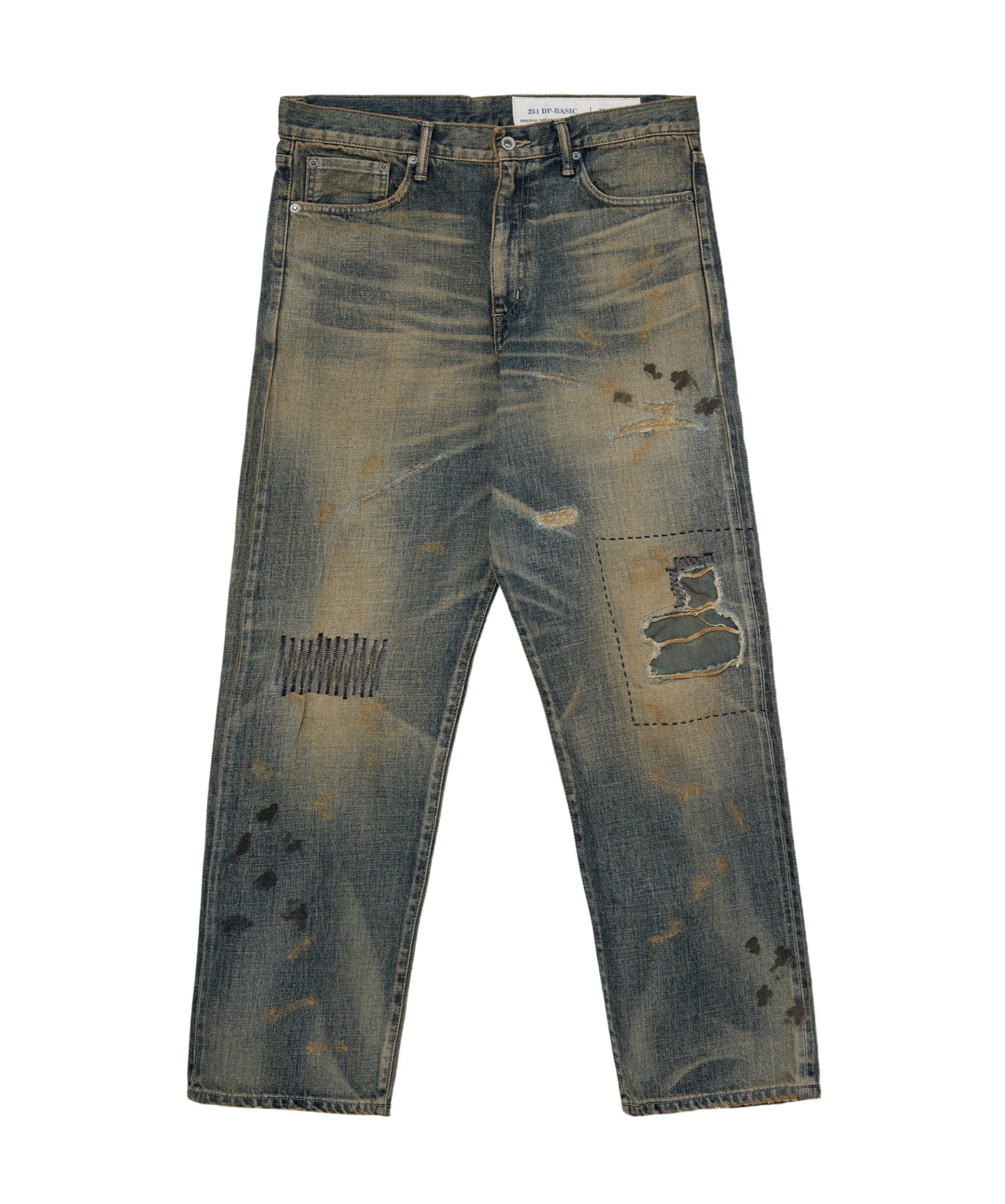 Neighborhood Multi-pocket Jeans In Blue