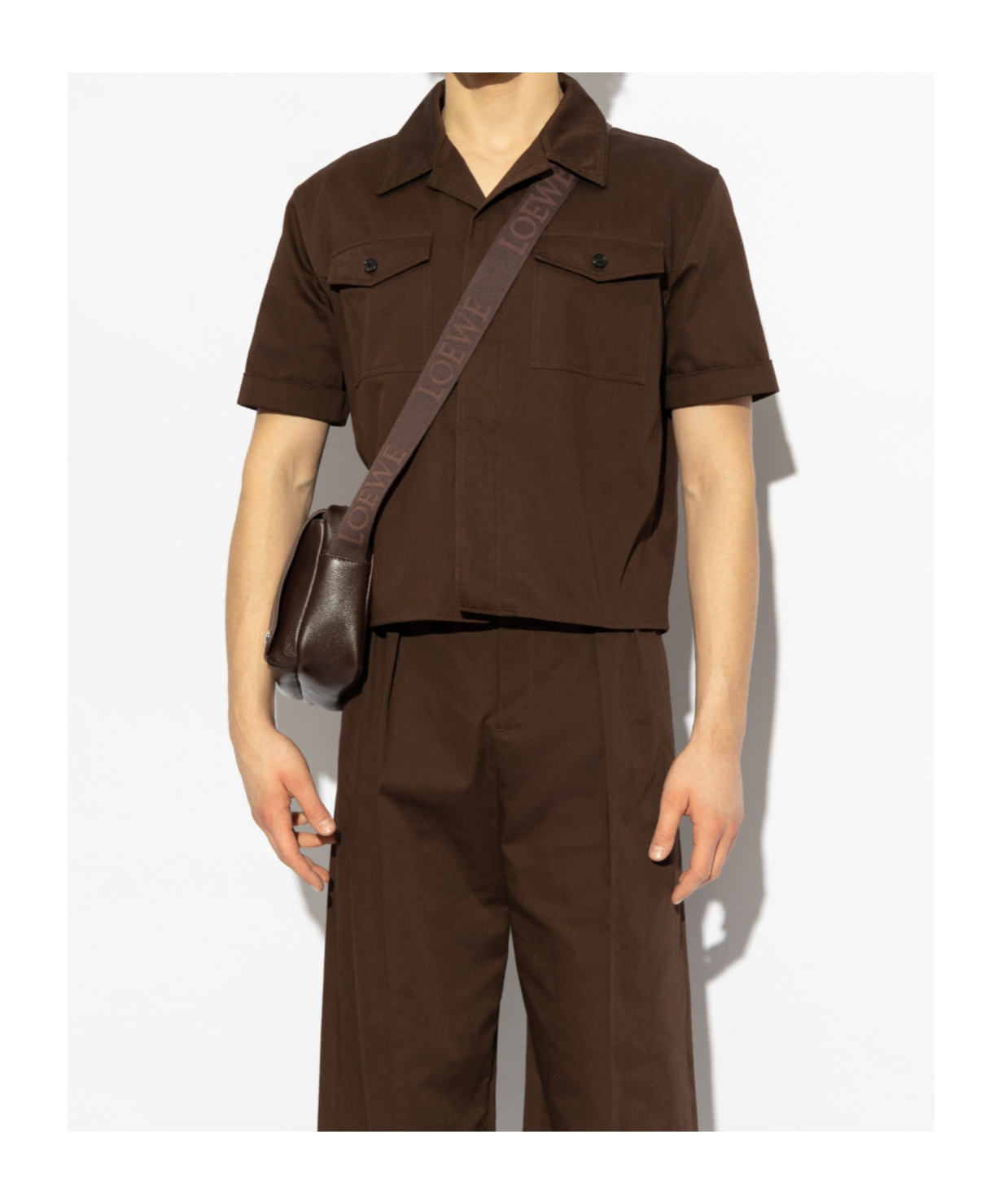 Loewe Short-sleeved Shirt In Green