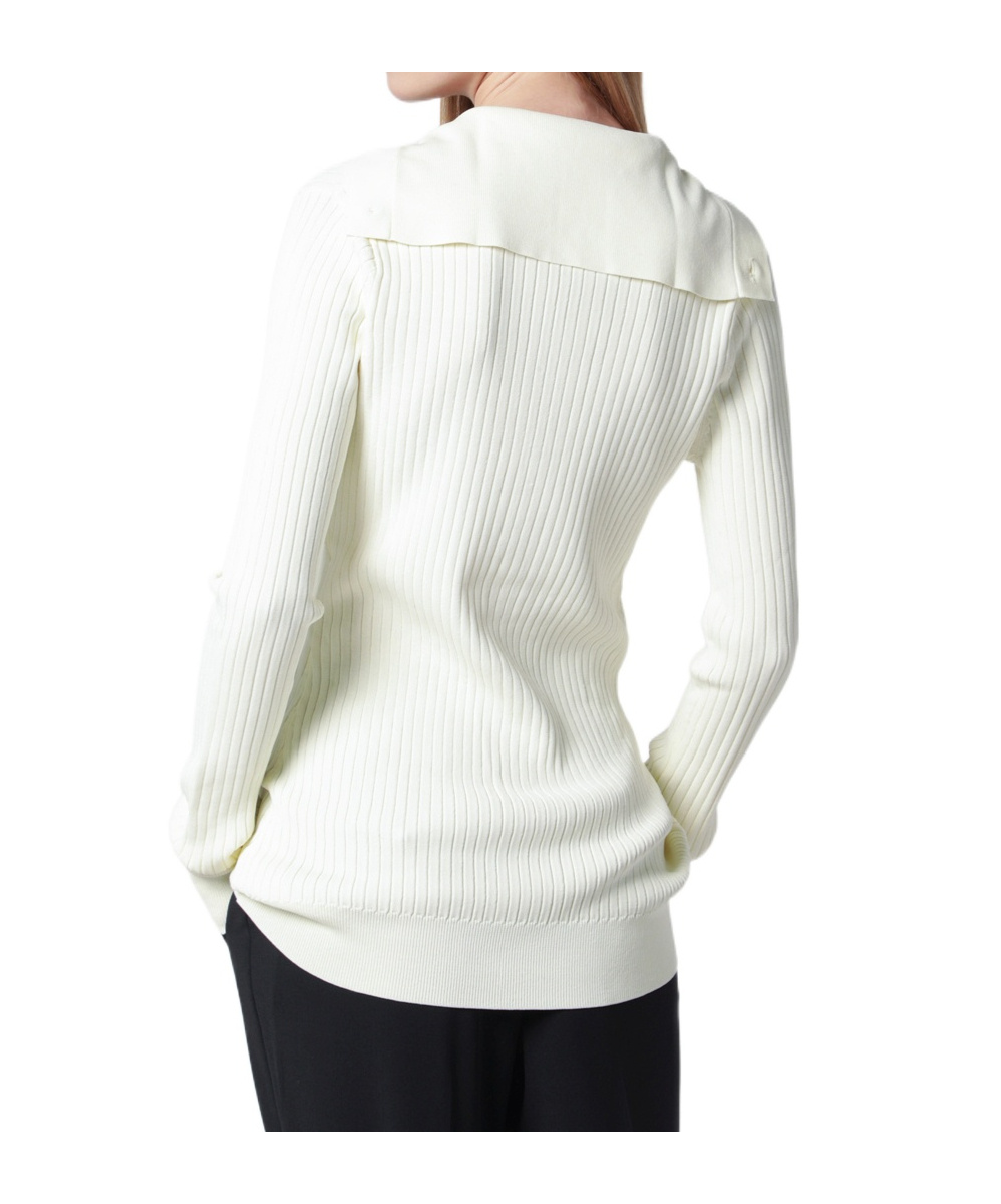 Entire Studios Turtleneck Sweater In White