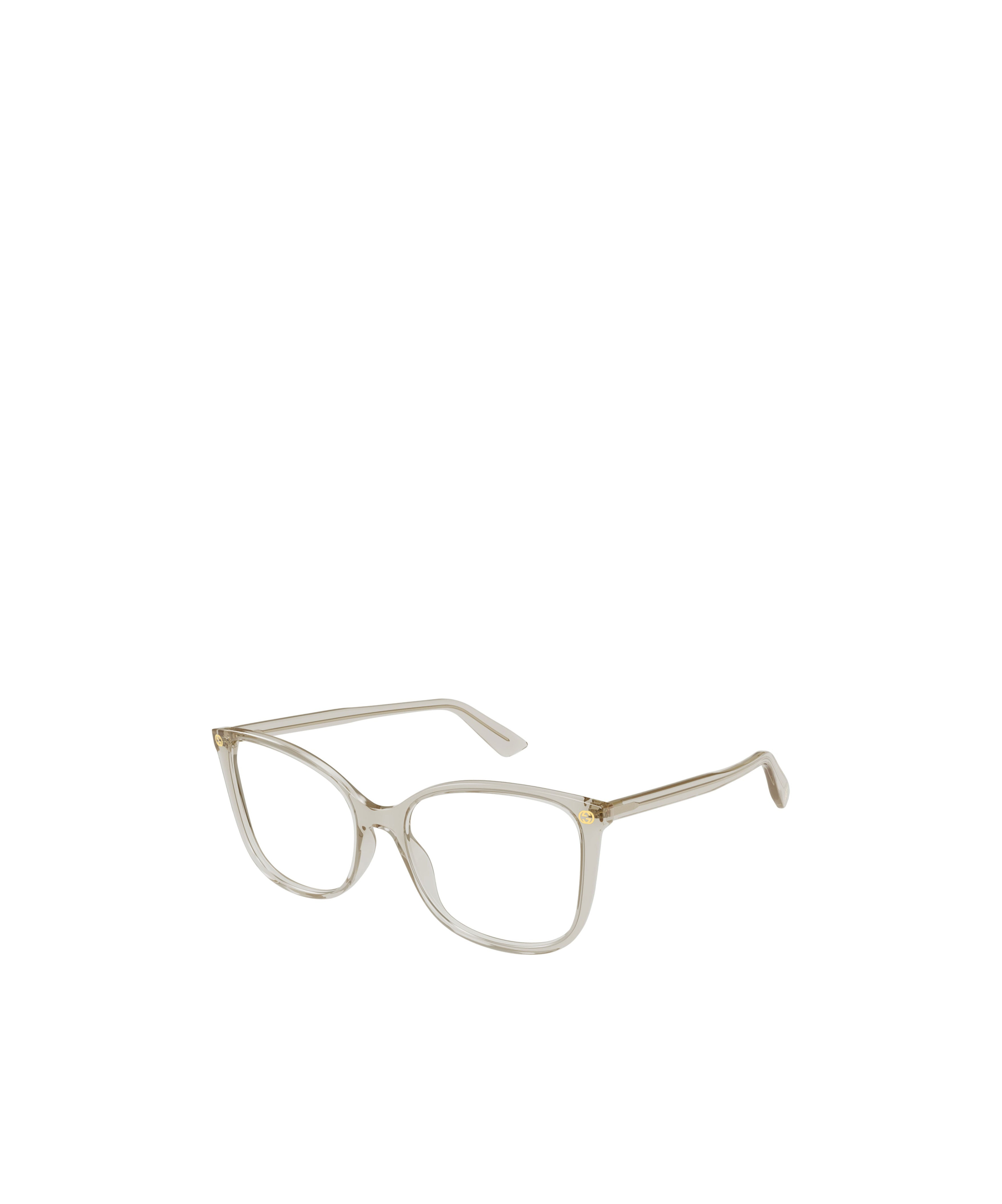 Gucci Geometrically Framed Flat Mirror In White