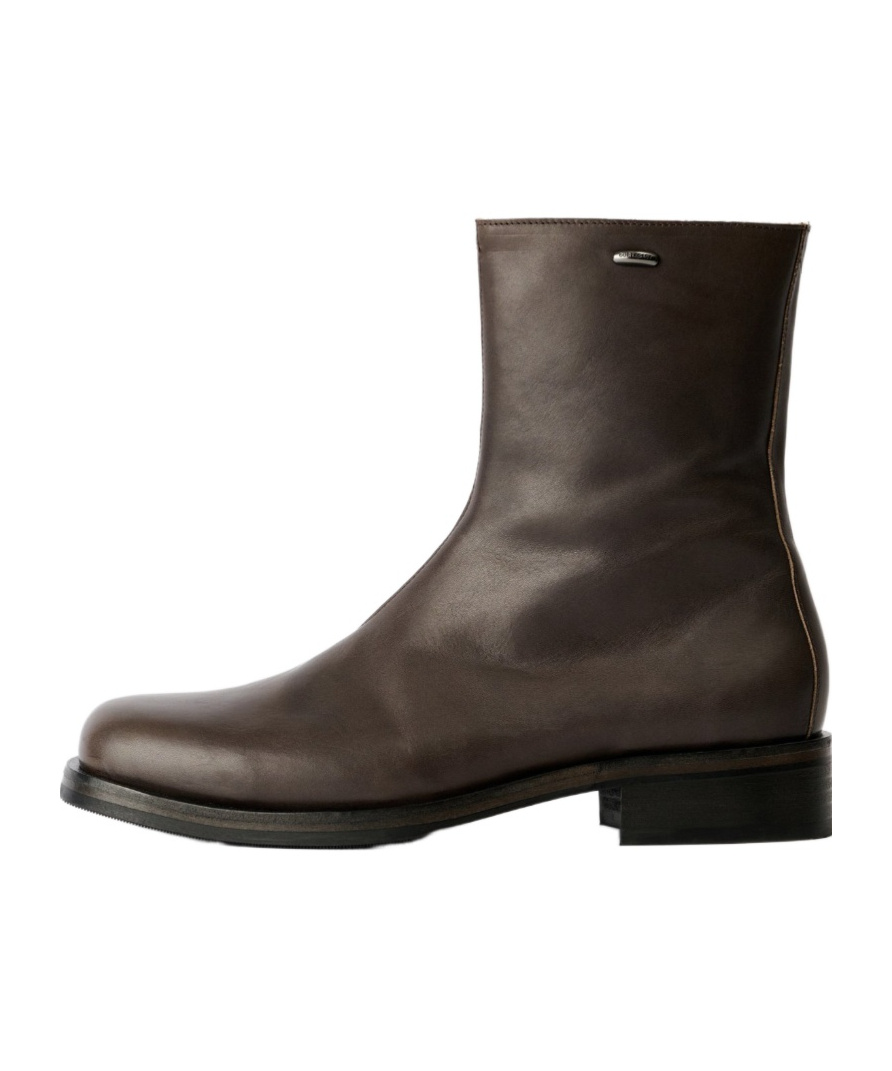 Our Legacy Camion Leather Boots In Black