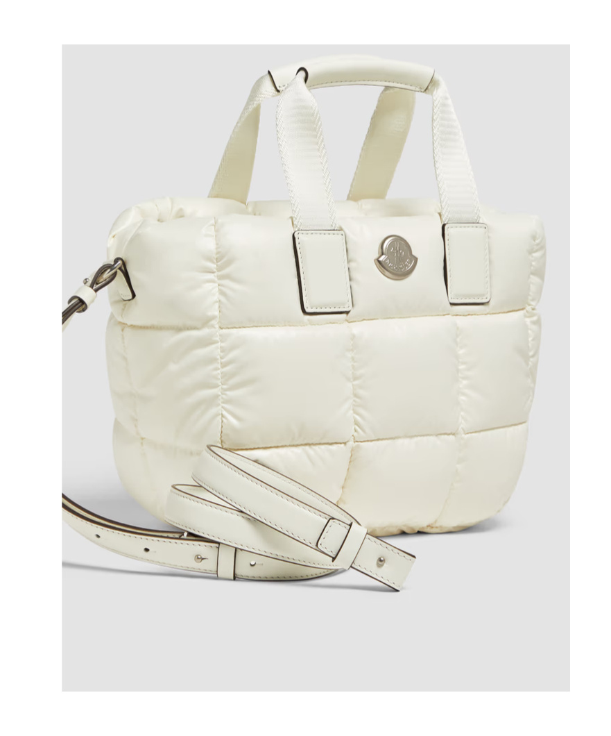 Moncler Caradoc Mini Shoulder Bag In White