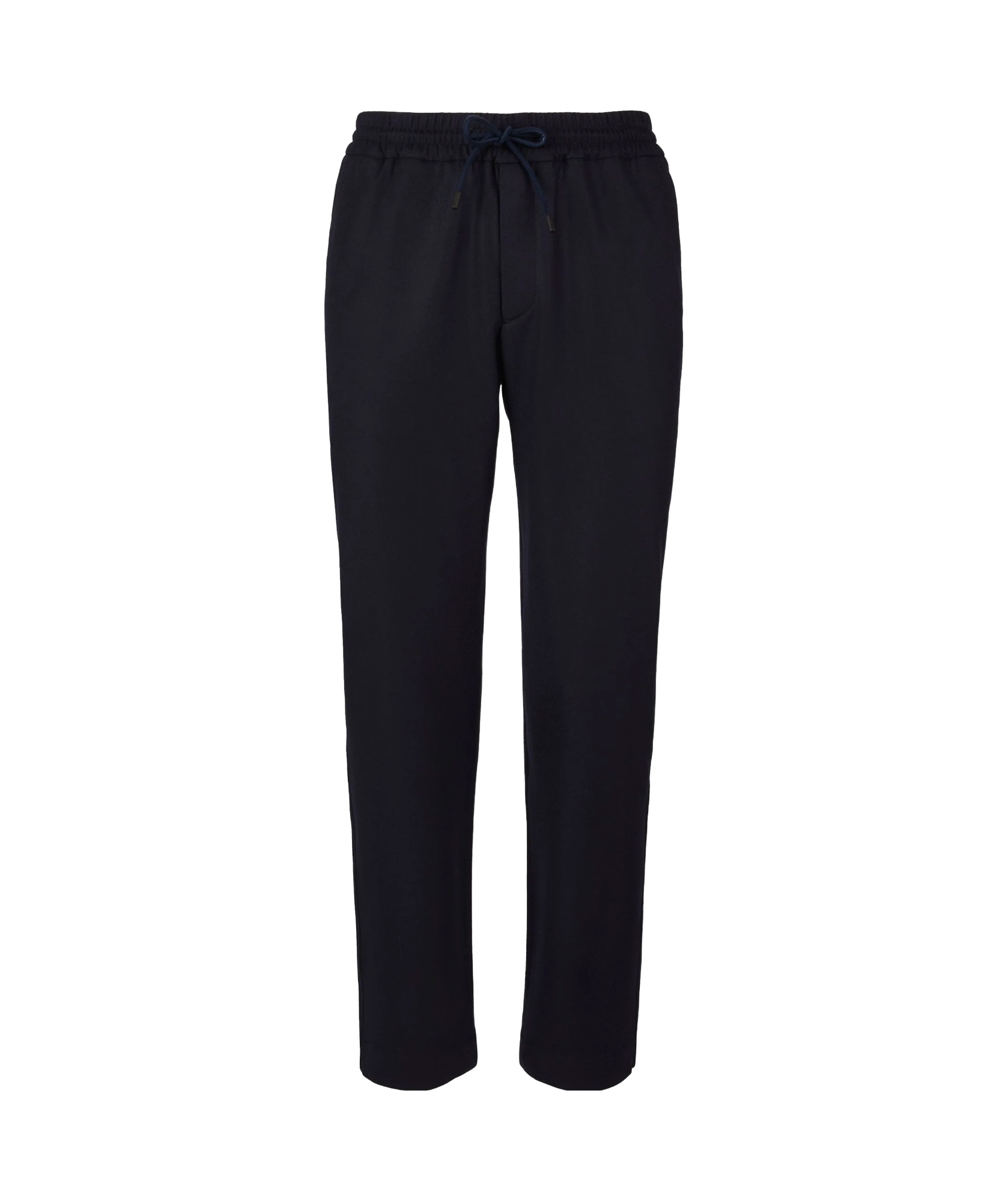 Sease Drawstring Casual Pants In Black