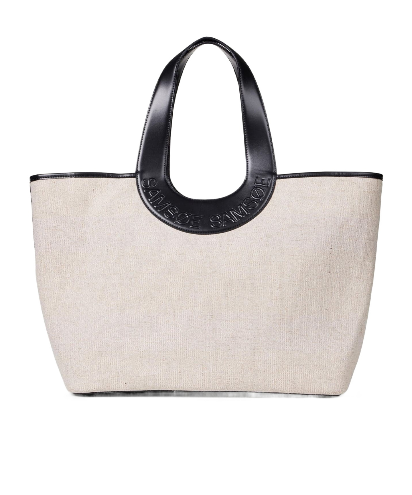 Samsoe & Samsoe Double-handled Handbag In White