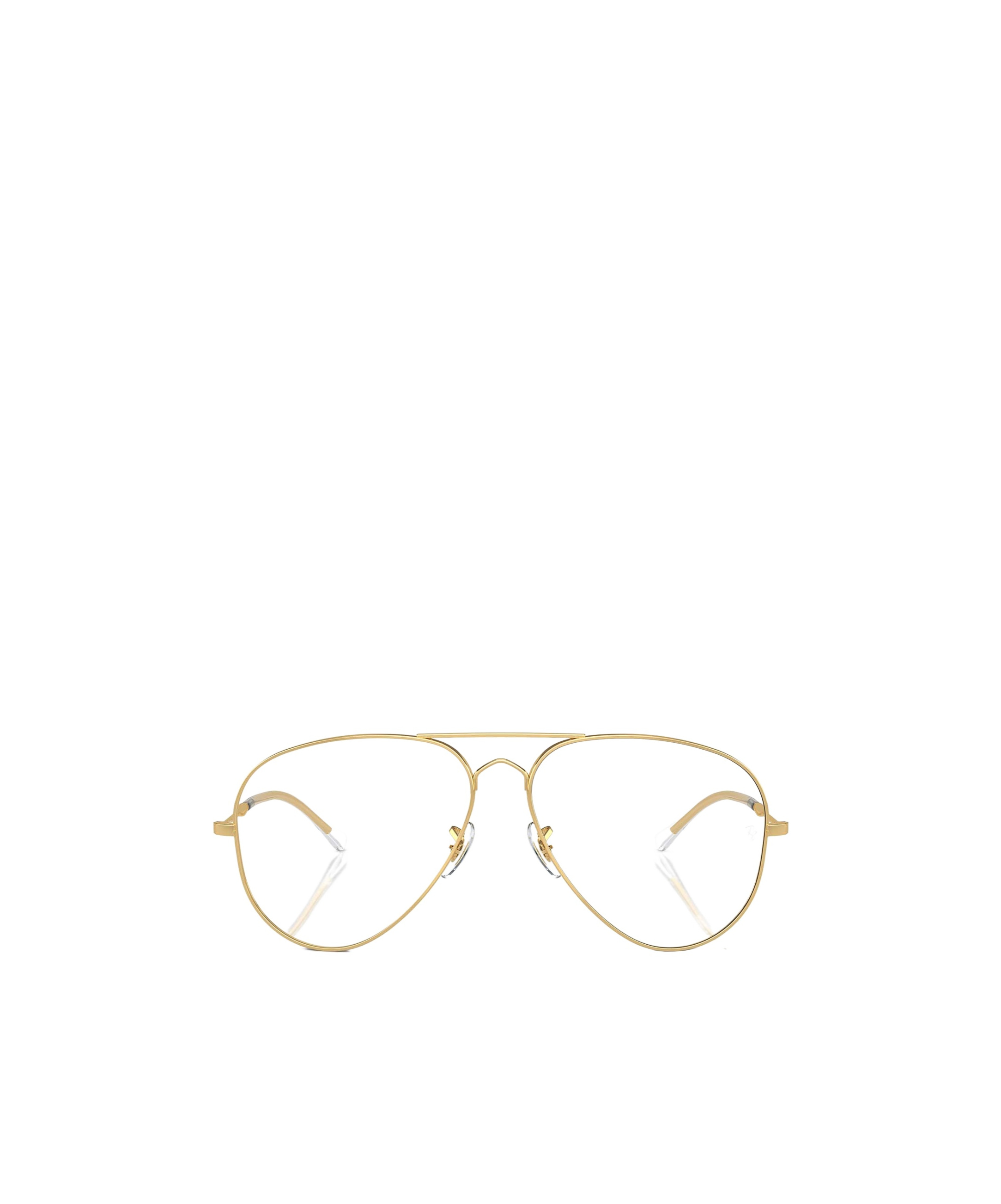 Ray Ban Old Aviator Glasses In Gold