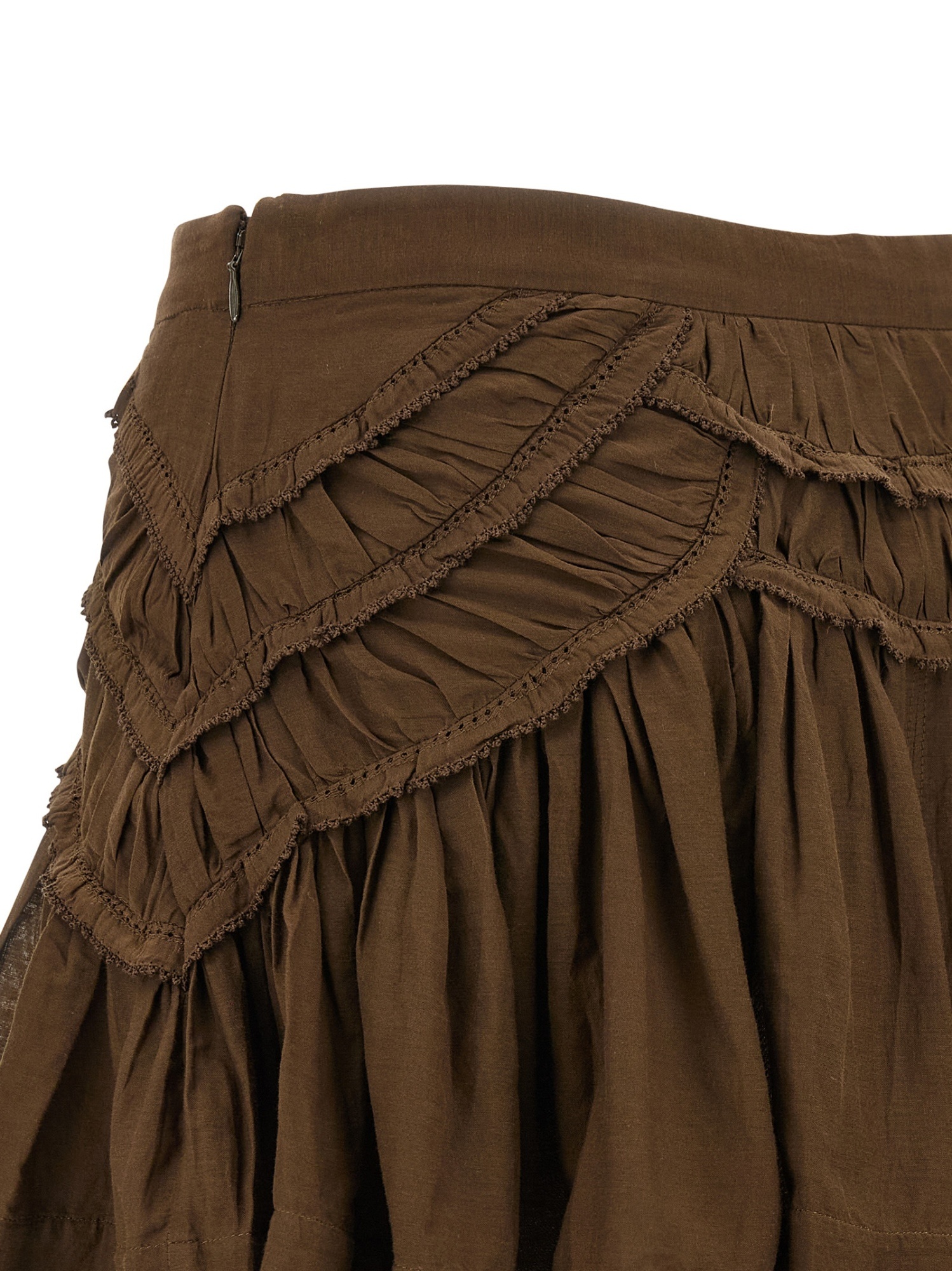 Isabel Marant Étoile 'ceola' Skirt In Brown
