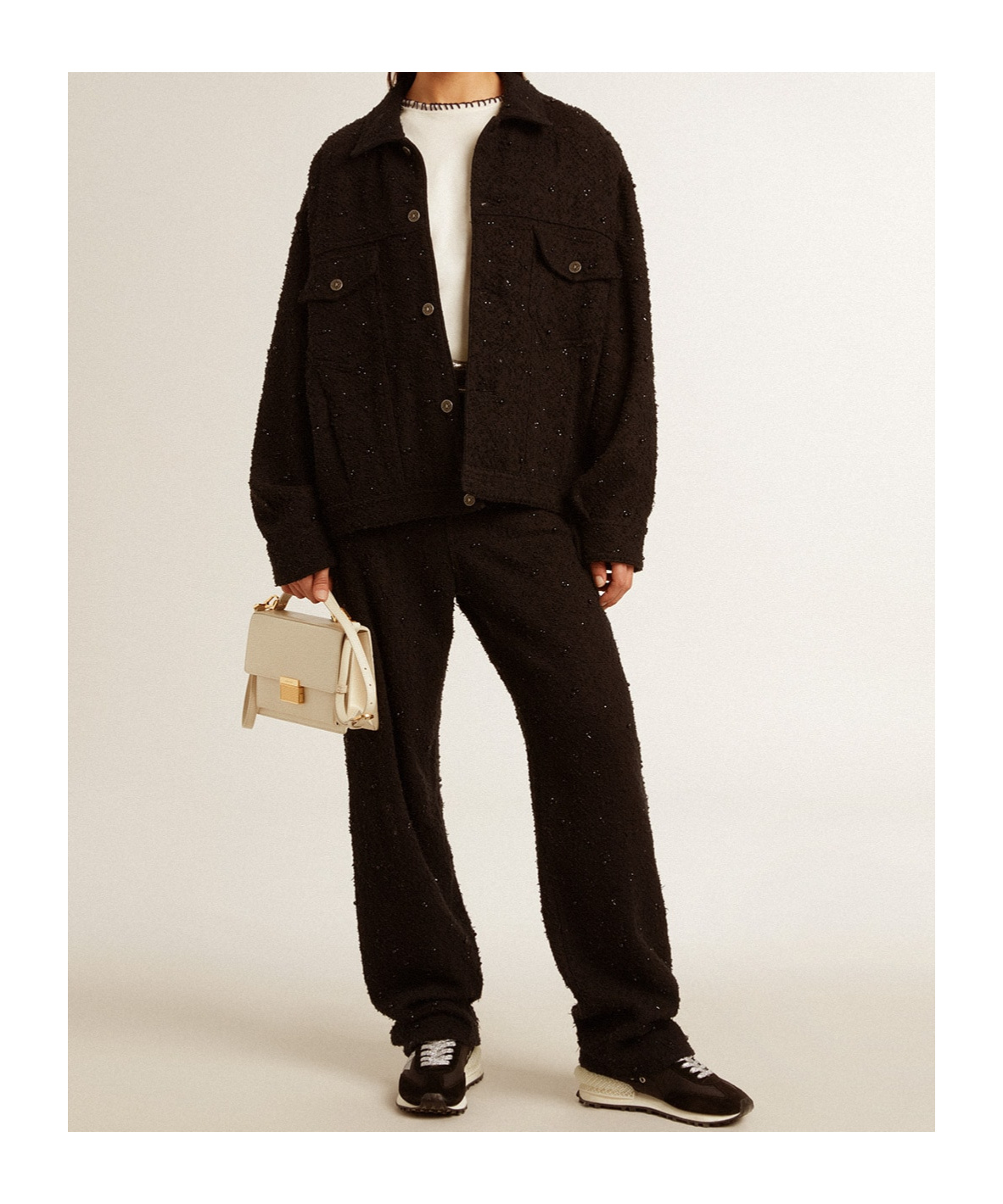 Golden Goose Belt-loop Jeans In Black